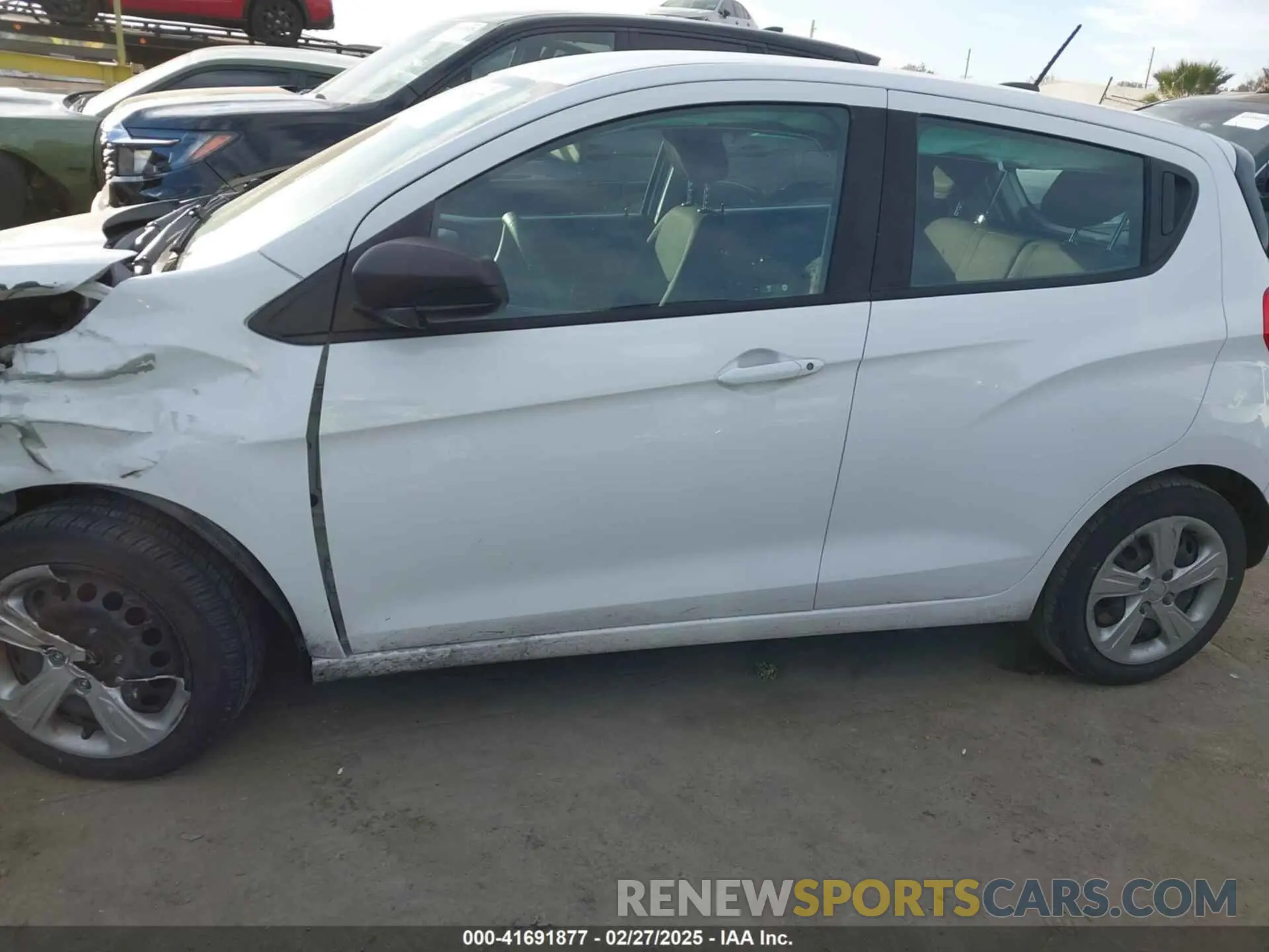 14 Photograph of a damaged car KL8CB6SA4MC723539 CHEVROLET SPARK 2021