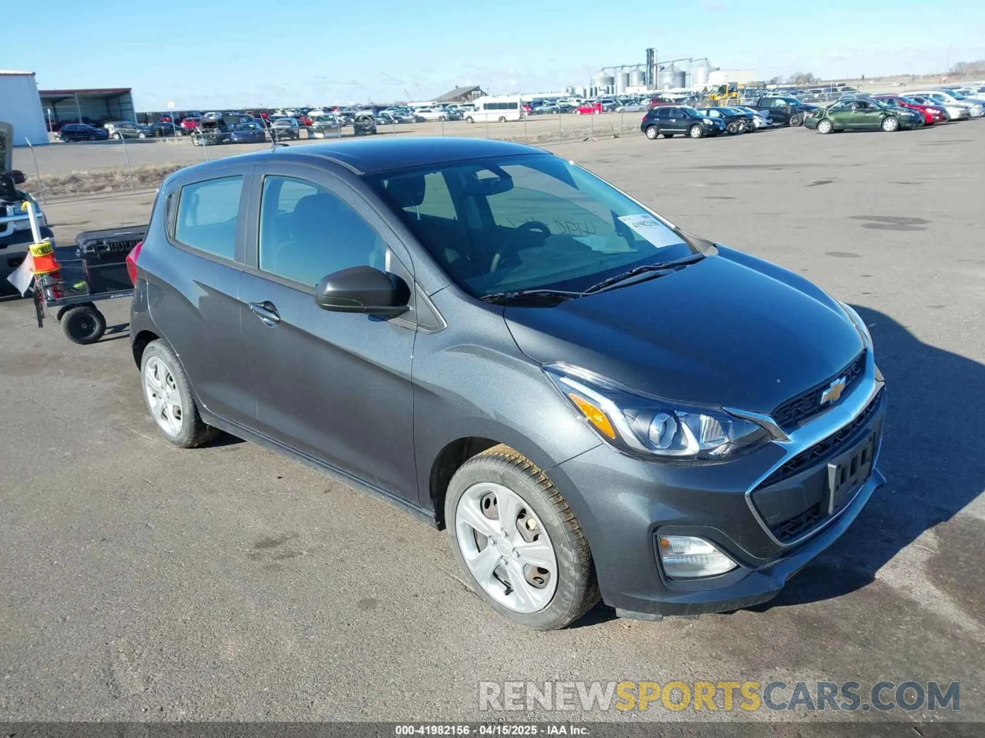 1 Фотография поврежденного автомобиля KL8CB6SA4MC738459 CHEVROLET SPARK 2021