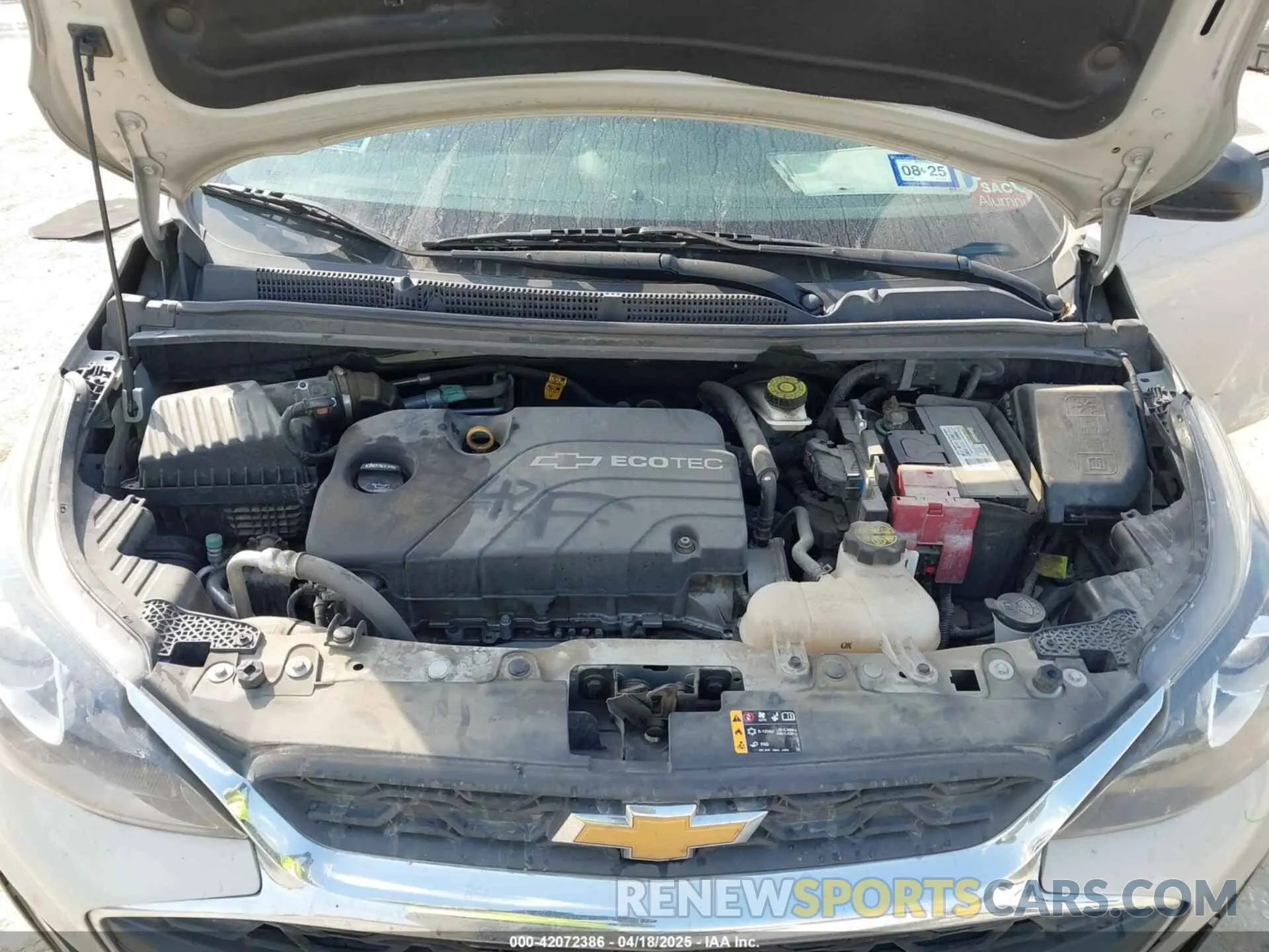 10 Фотография поврежденного автомобиля KL8CB6SA4MC742818 CHEVROLET SPARK 2021