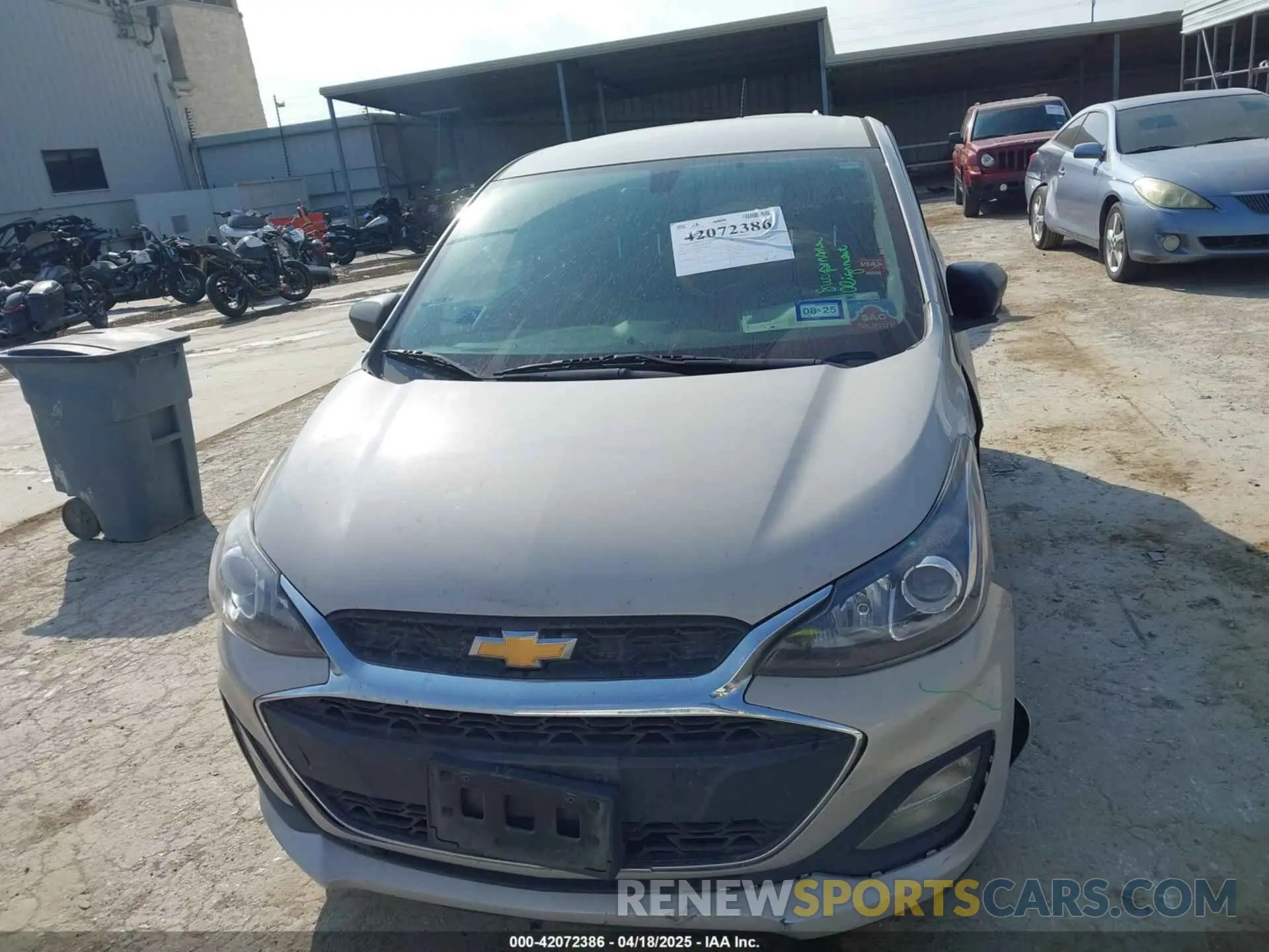 12 Фотография поврежденного автомобиля KL8CB6SA4MC742818 CHEVROLET SPARK 2021