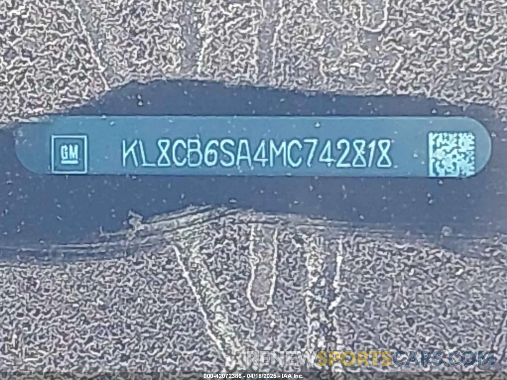 9 Фотография поврежденного автомобиля KL8CB6SA4MC742818 CHEVROLET SPARK 2021