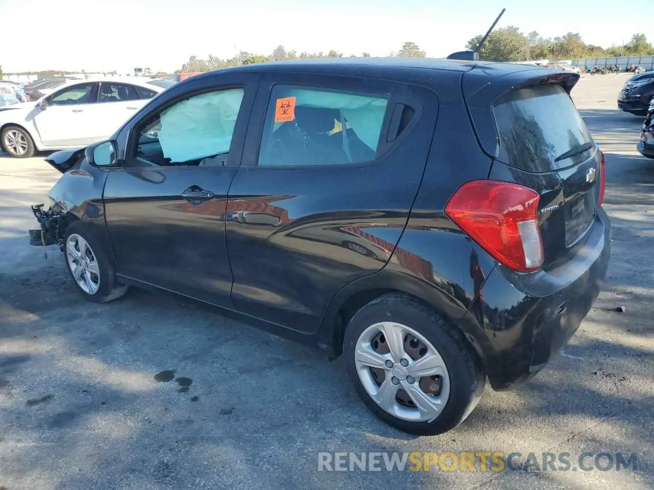 2 Фотография поврежденного автомобиля KL8CB6SA5MC226340 CHEVROLET SPARK 2021