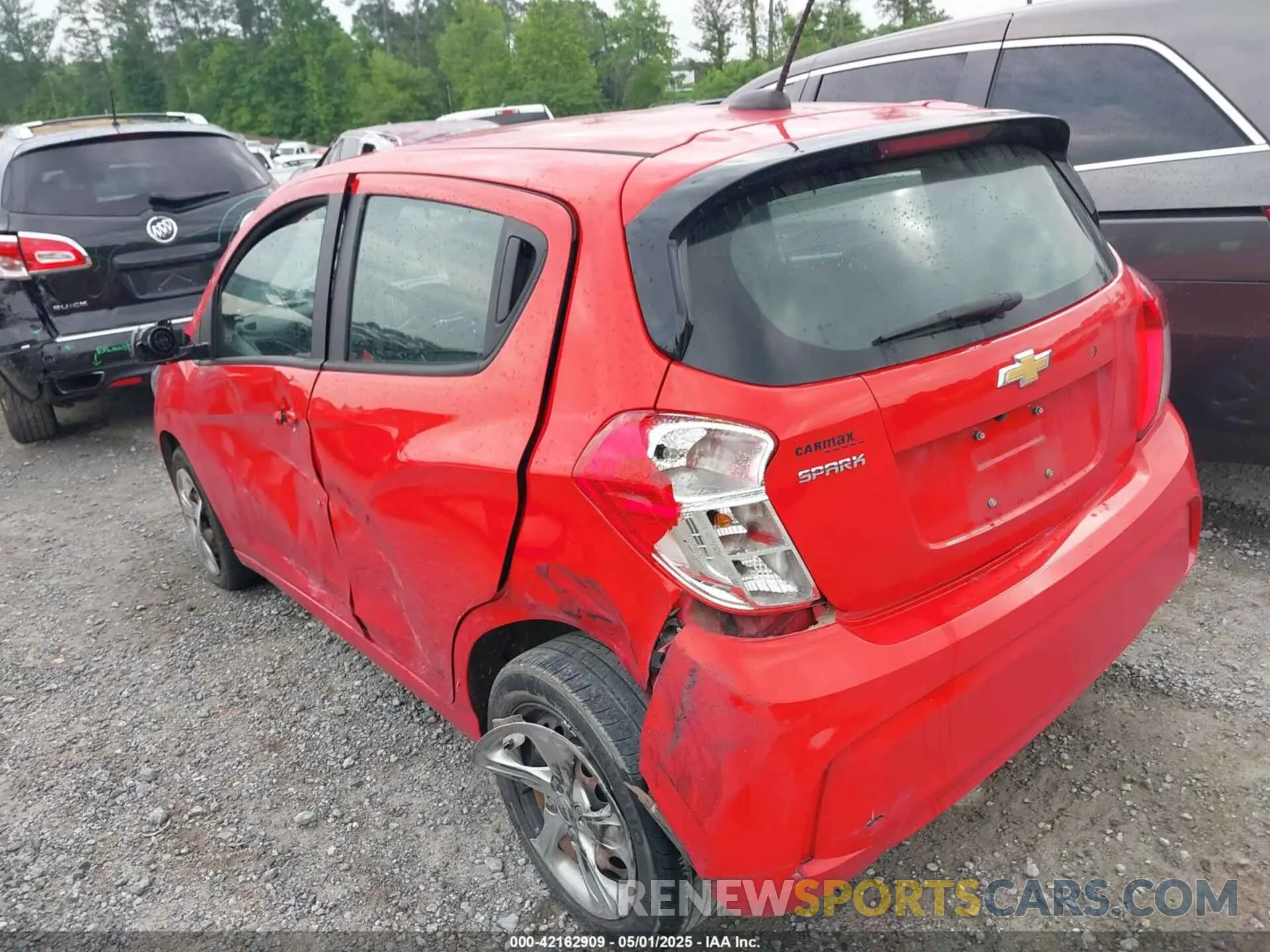 3 Photograph of a damaged car KL8CB6SA5MC227679 CHEVROLET SPARK 2021