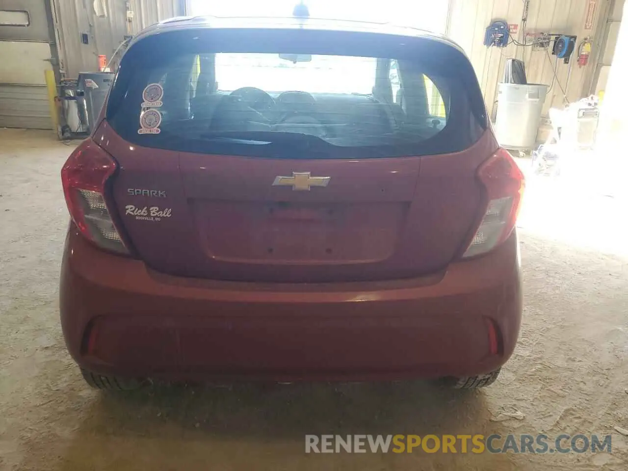 6 Фотография поврежденного автомобиля KL8CB6SA5MC712310 CHEVROLET SPARK 2021
