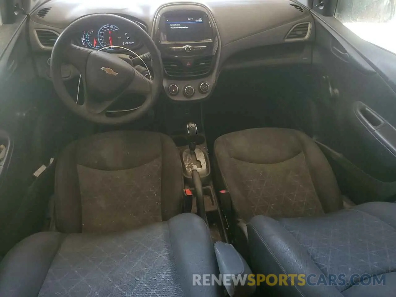 8 Фотография поврежденного автомобиля KL8CB6SA5MC712310 CHEVROLET SPARK 2021