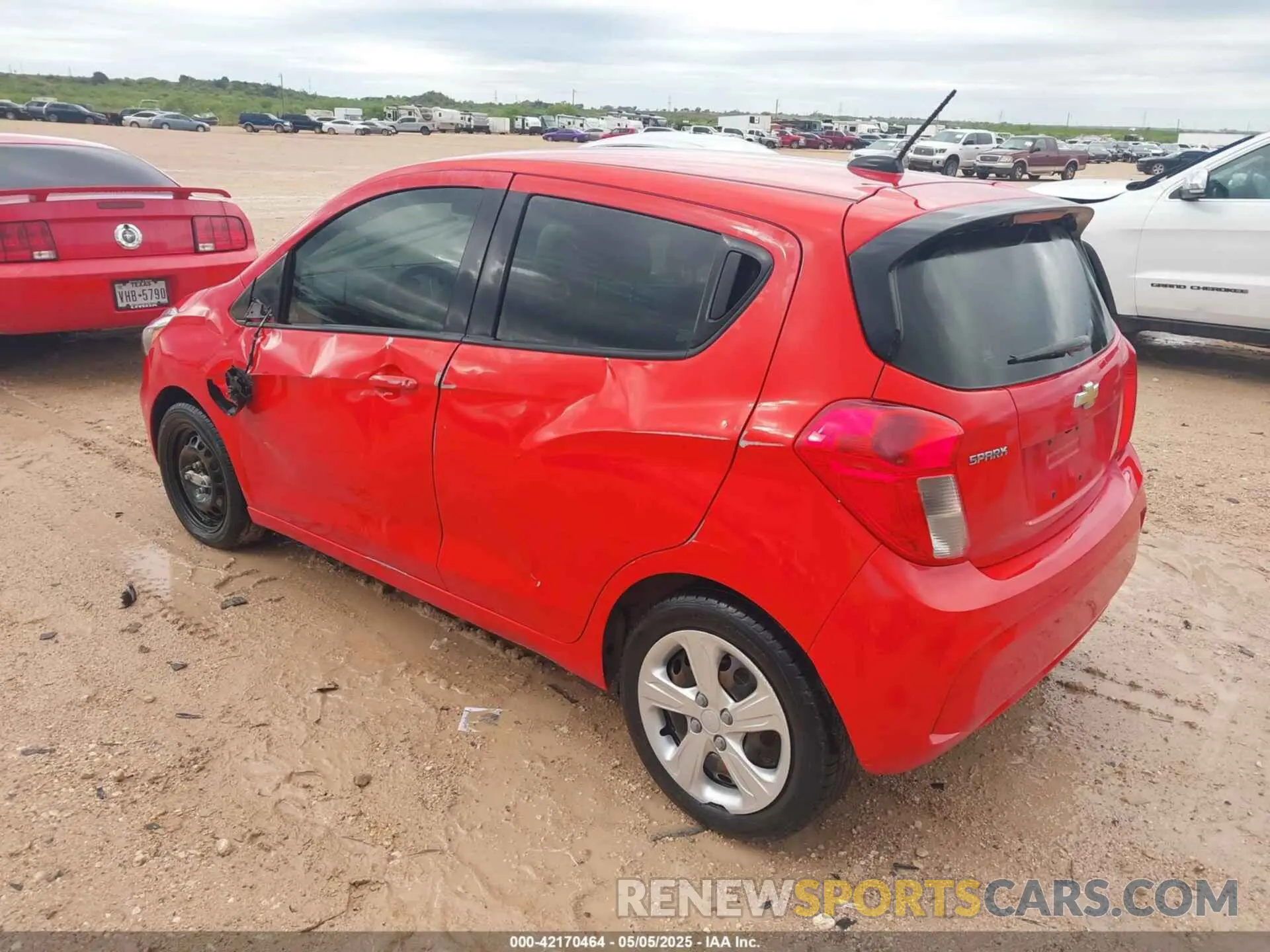3 Фотография поврежденного автомобиля KL8CB6SA5MC716454 CHEVROLET SPARK 2021