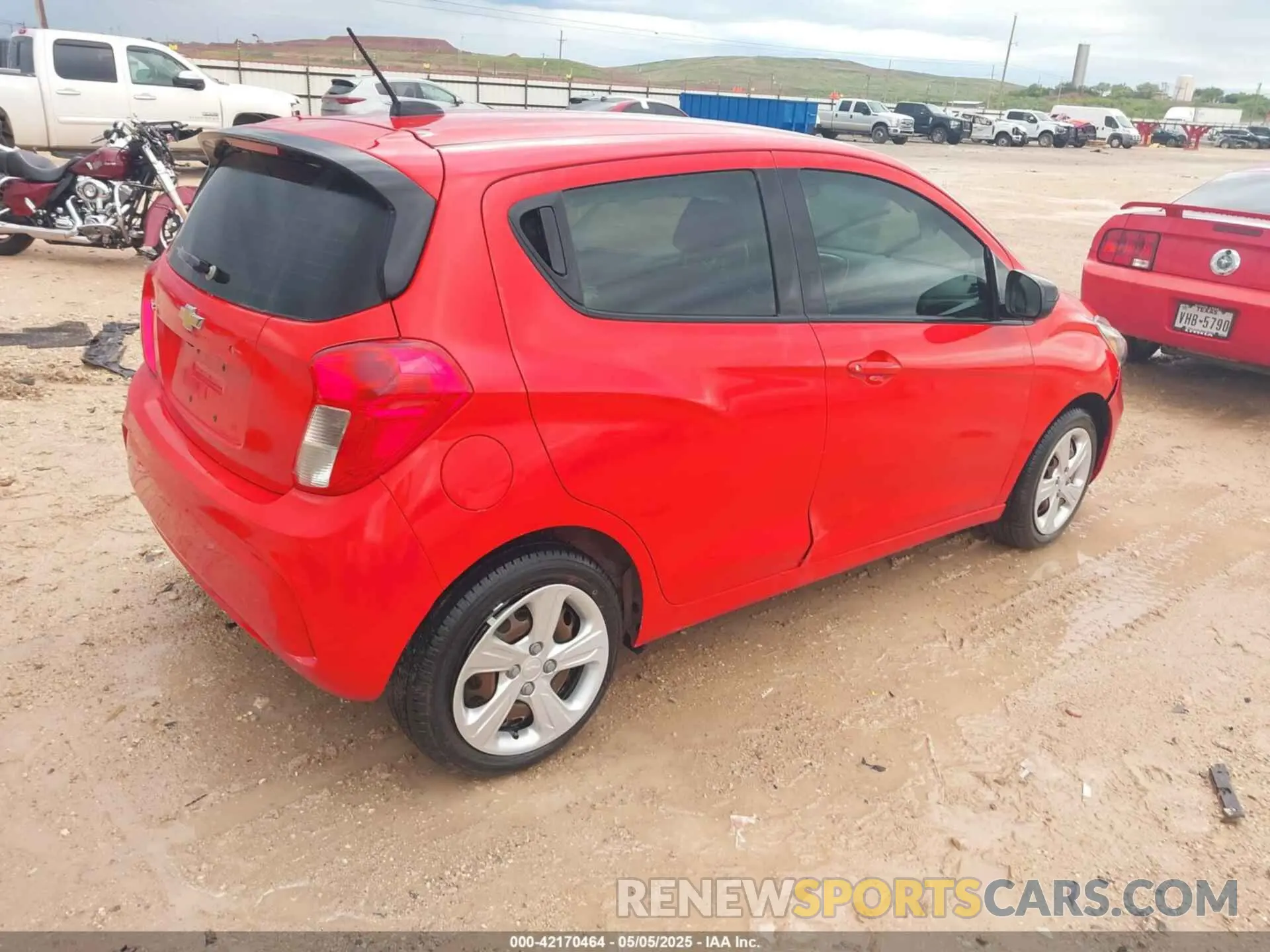 4 Фотография поврежденного автомобиля KL8CB6SA5MC716454 CHEVROLET SPARK 2021