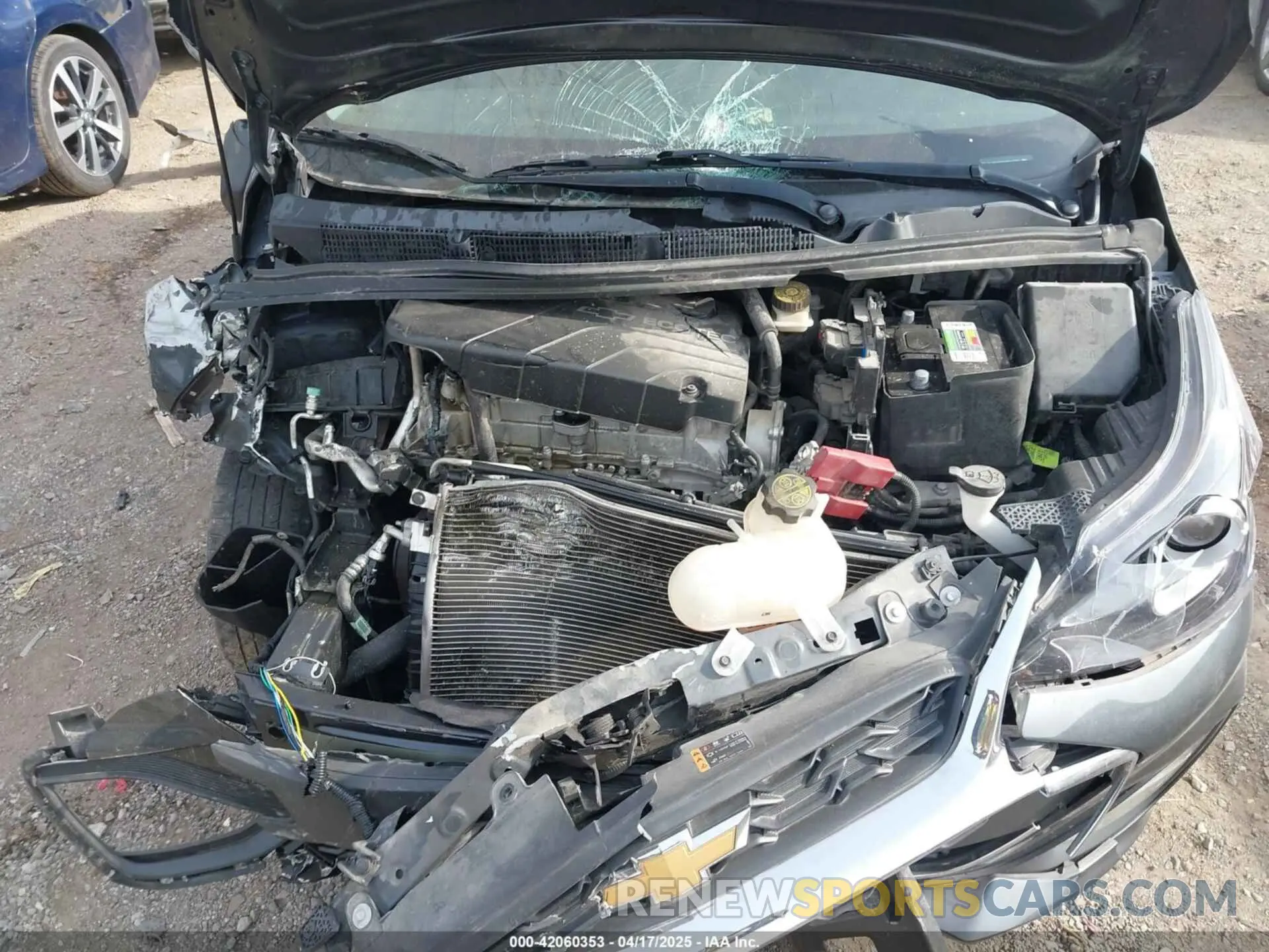 10 Фотография поврежденного автомобиля KL8CB6SA5MC736977 CHEVROLET SPARK 2021