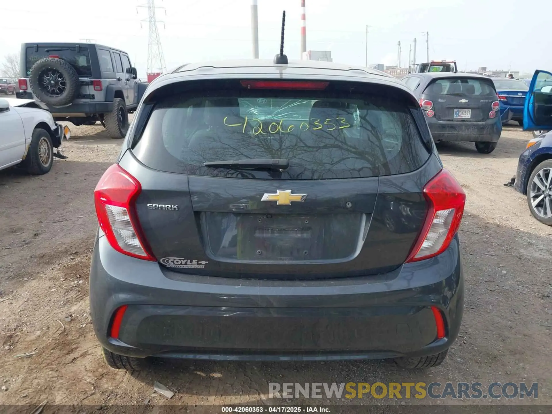 16 Фотография поврежденного автомобиля KL8CB6SA5MC736977 CHEVROLET SPARK 2021