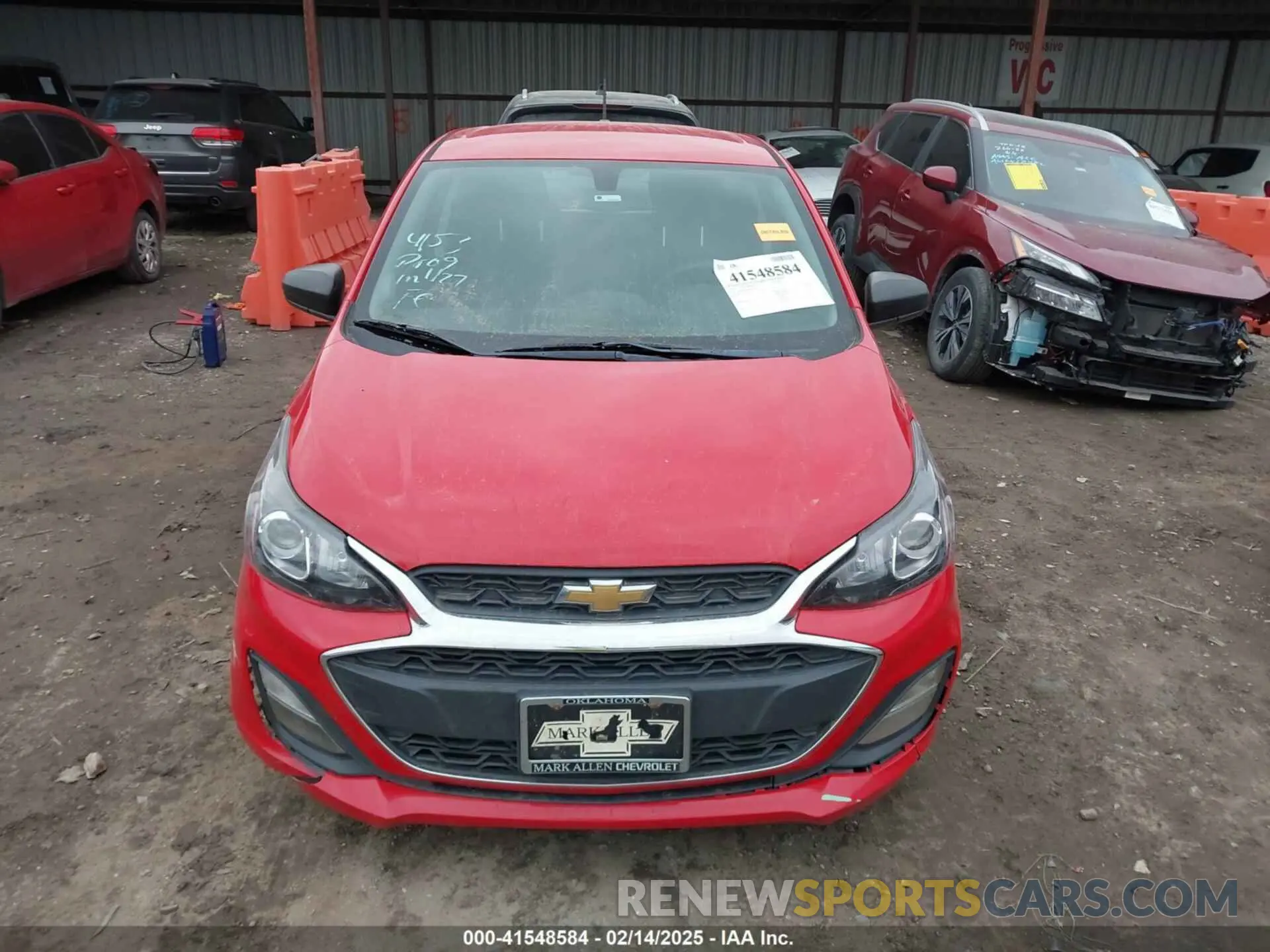 12 Photograph of a damaged car KL8CB6SA6MC702370 CHEVROLET SPARK 2021
