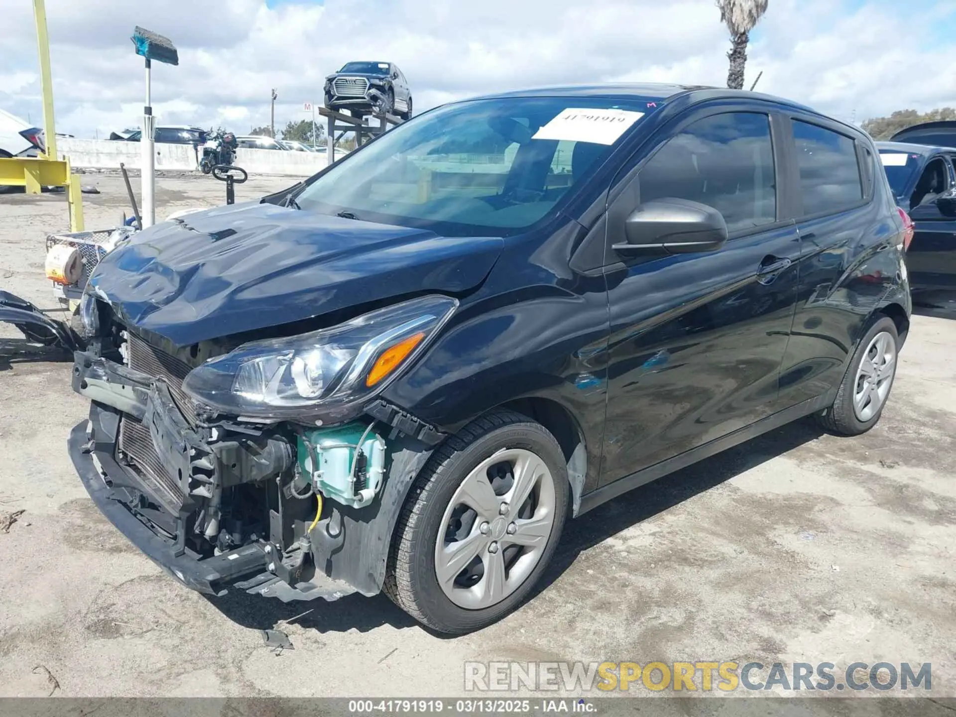 2 Фотография поврежденного автомобиля KL8CB6SA6MC715894 CHEVROLET SPARK 2021
