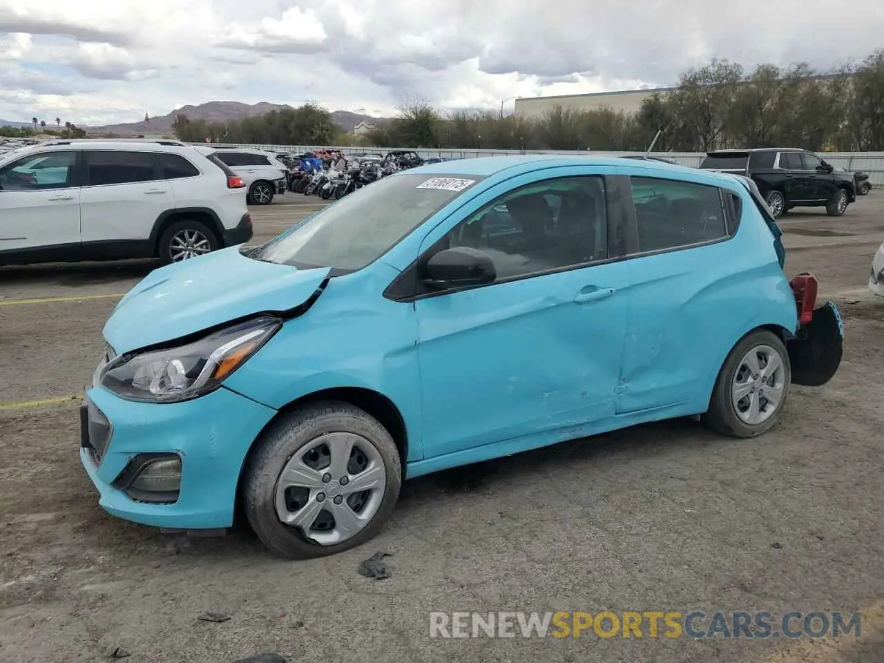 1 Фотография поврежденного автомобиля KL8CB6SA7MC227831 CHEVROLET SPARK 2021