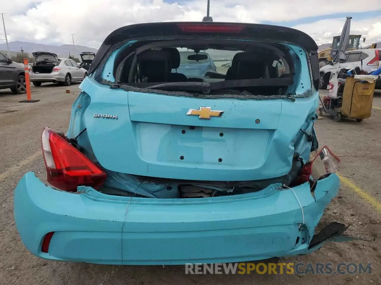 6 Фотография поврежденного автомобиля KL8CB6SA7MC227831 CHEVROLET SPARK 2021