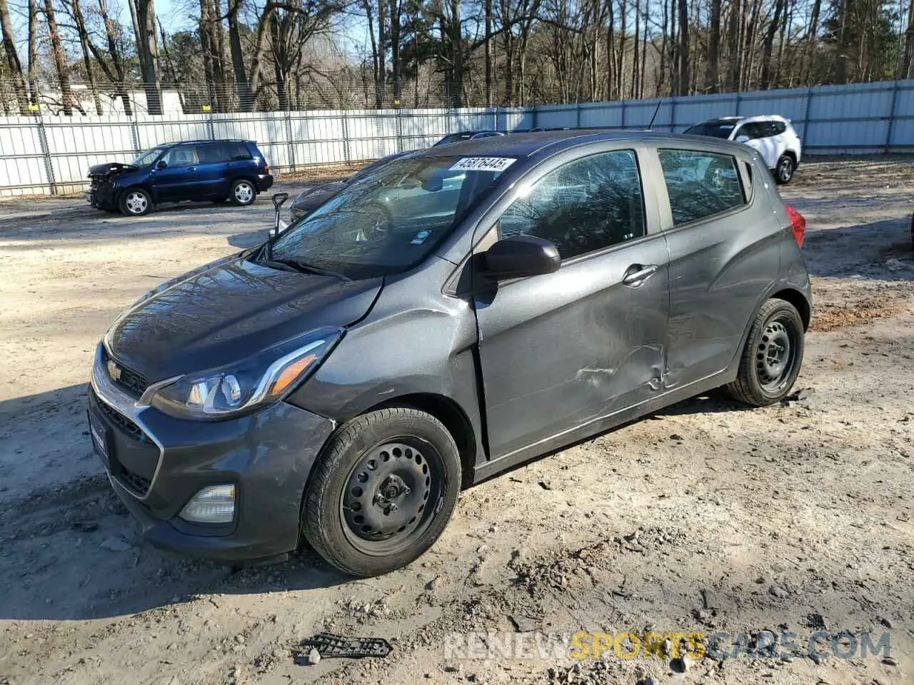 1 Фотография поврежденного автомобиля KL8CB6SA7MC705925 CHEVROLET SPARK 2021