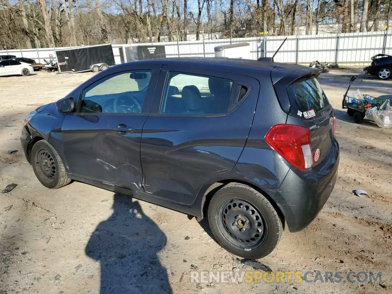 2 Фотография поврежденного автомобиля KL8CB6SA7MC705925 CHEVROLET SPARK 2021