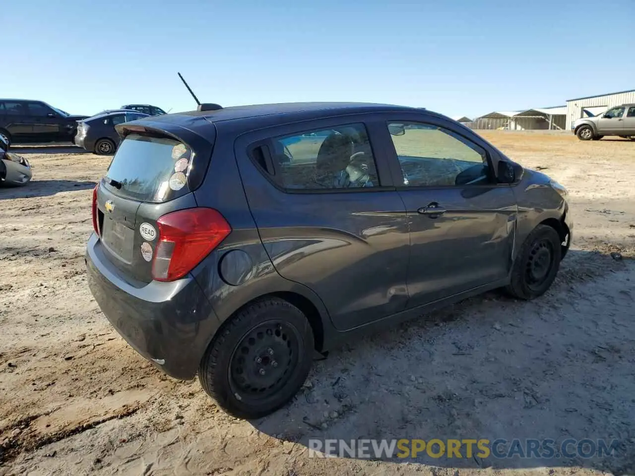 3 Фотография поврежденного автомобиля KL8CB6SA7MC705925 CHEVROLET SPARK 2021