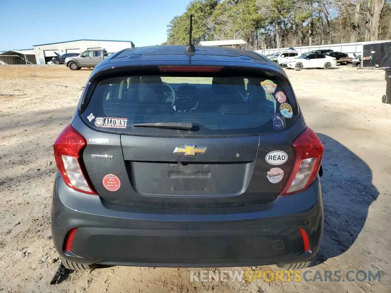 6 Фотография поврежденного автомобиля KL8CB6SA7MC705925 CHEVROLET SPARK 2021
