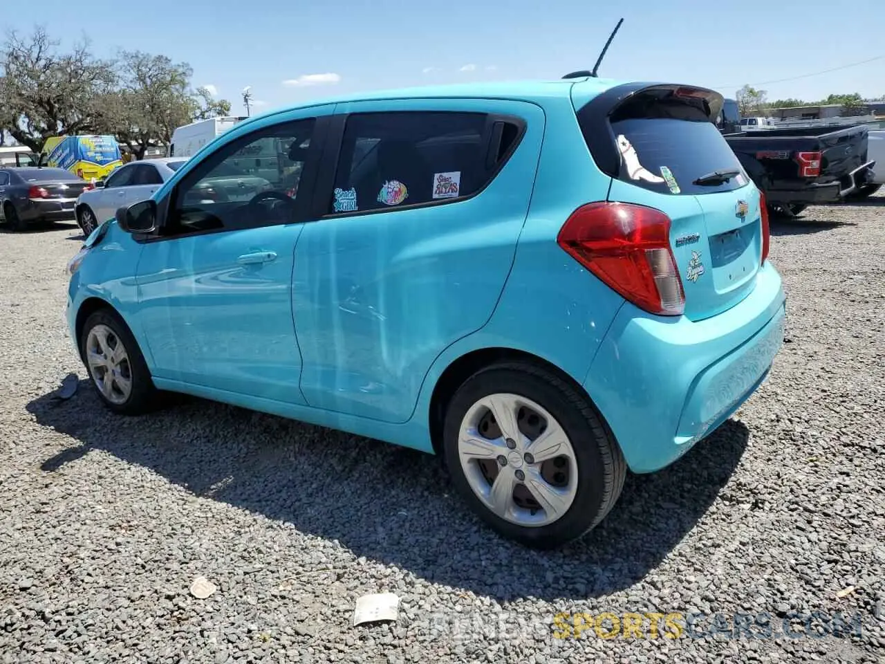 2 Photograph of a damaged car KL8CB6SA7MC709750 CHEVROLET SPARK 2021