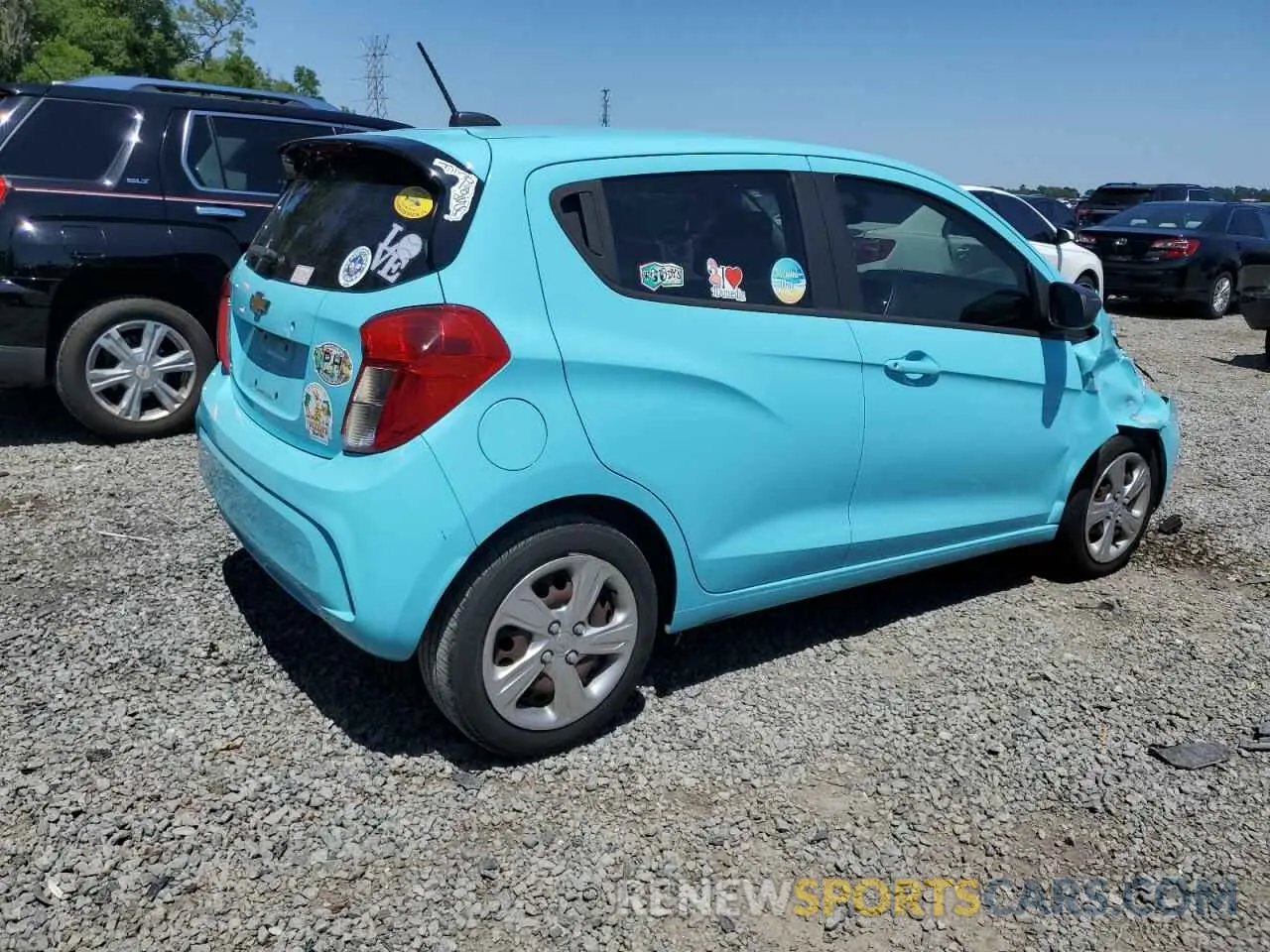 3 Photograph of a damaged car KL8CB6SA7MC709750 CHEVROLET SPARK 2021