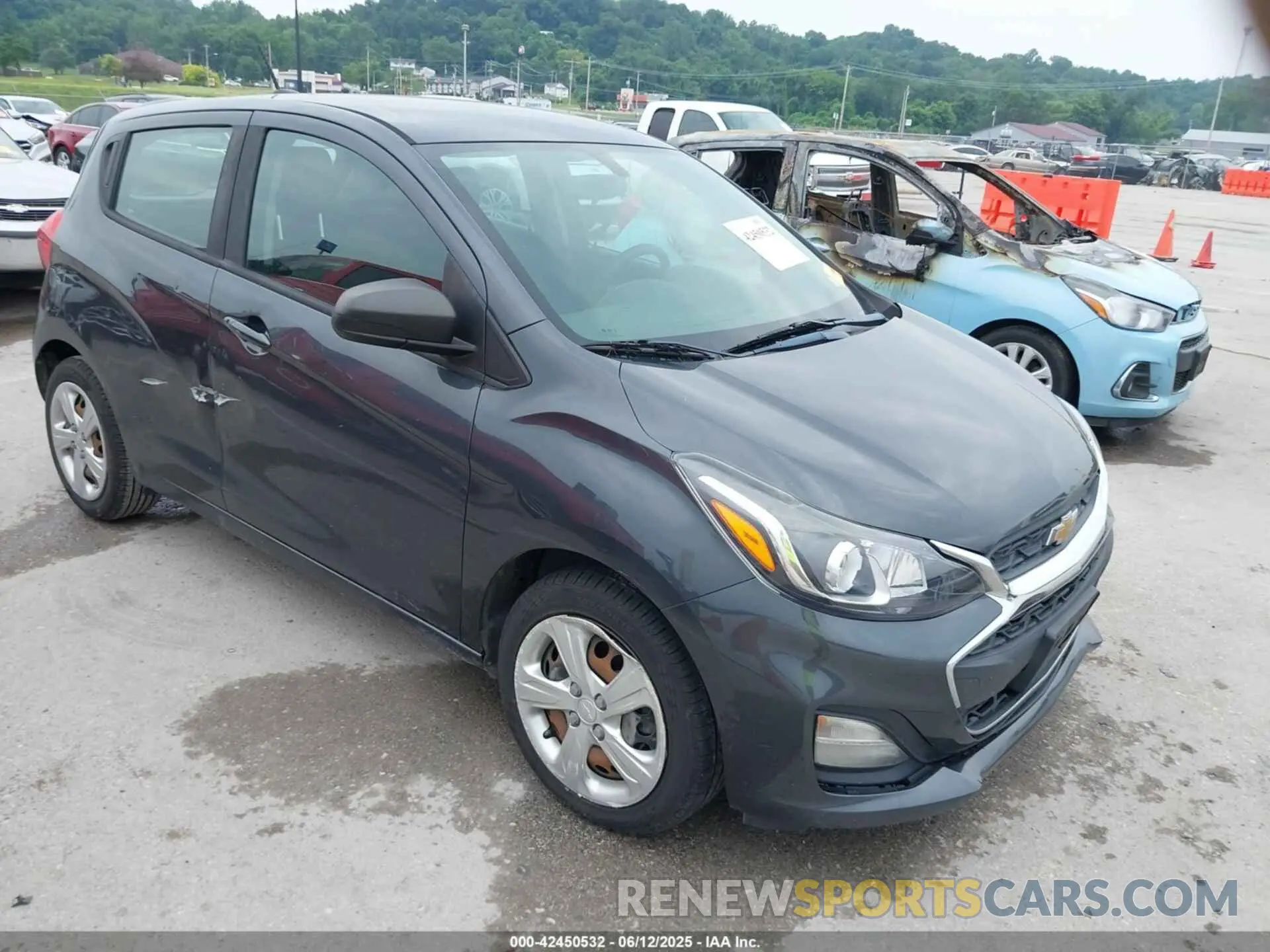1 Фотография поврежденного автомобиля KL8CB6SA7MC735572 CHEVROLET SPARK 2021