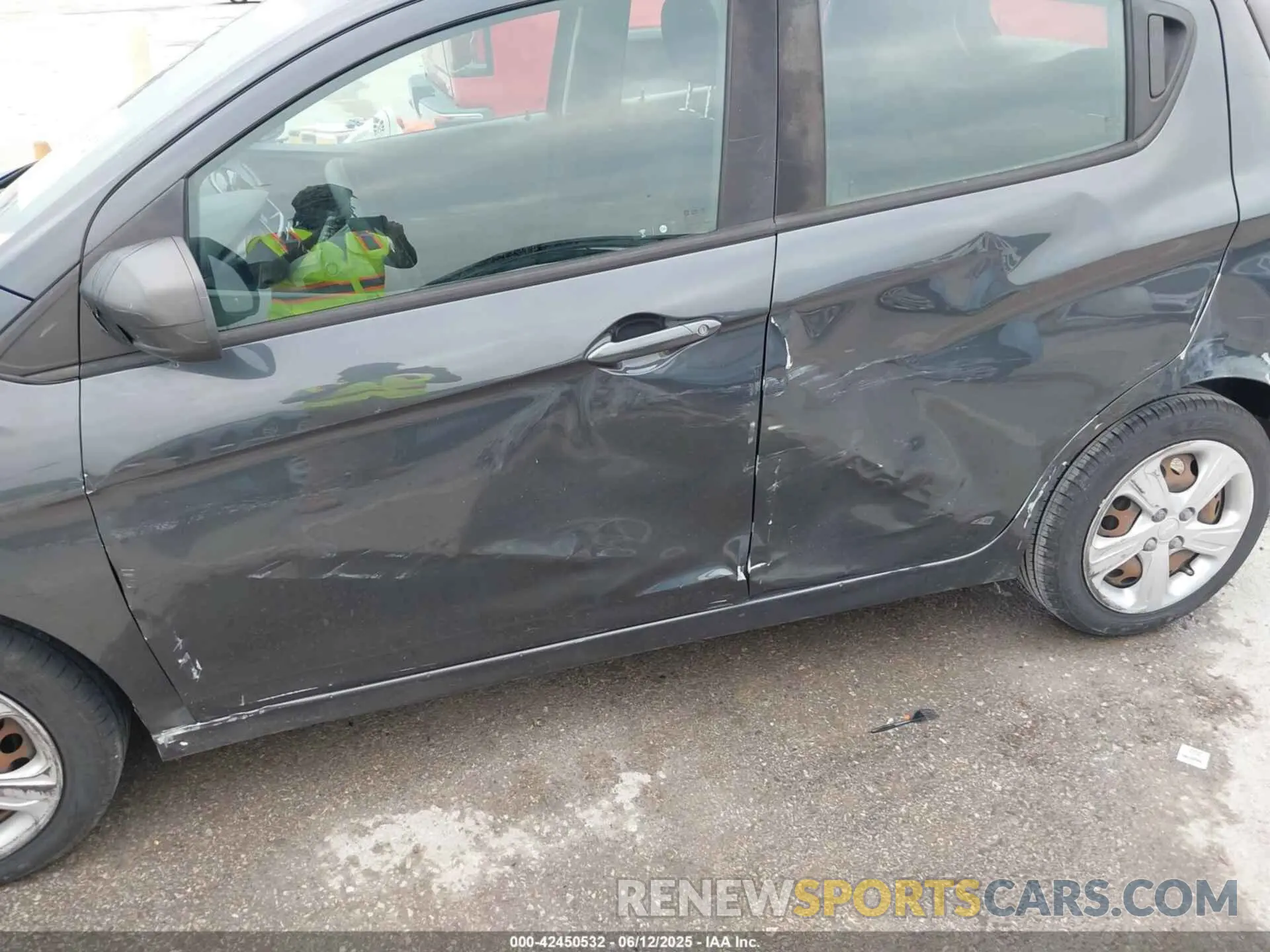 6 Фотография поврежденного автомобиля KL8CB6SA7MC735572 CHEVROLET SPARK 2021