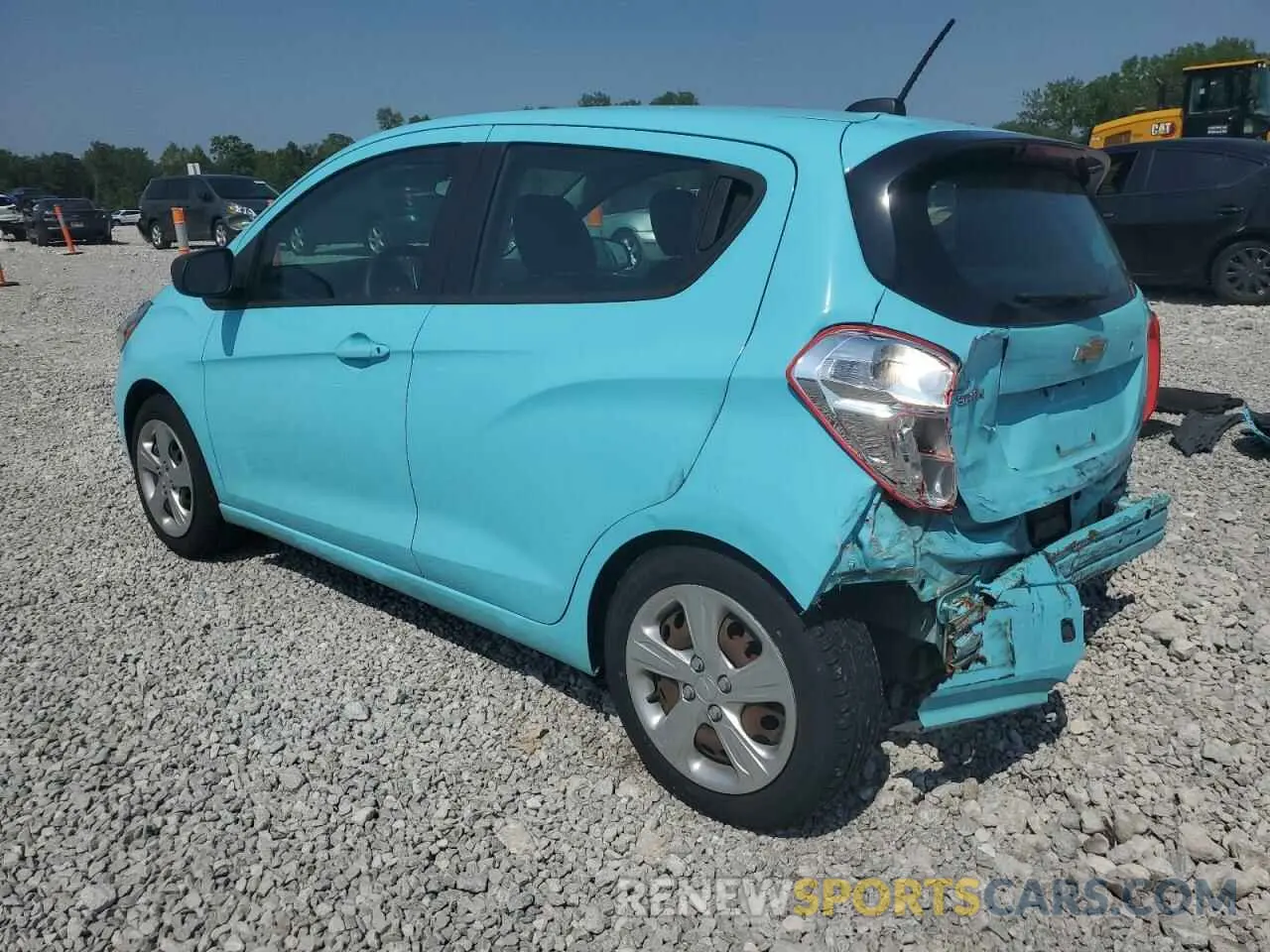 2 Photograph of a damaged car KL8CB6SA7MC742957 CHEVROLET SPARK 2021