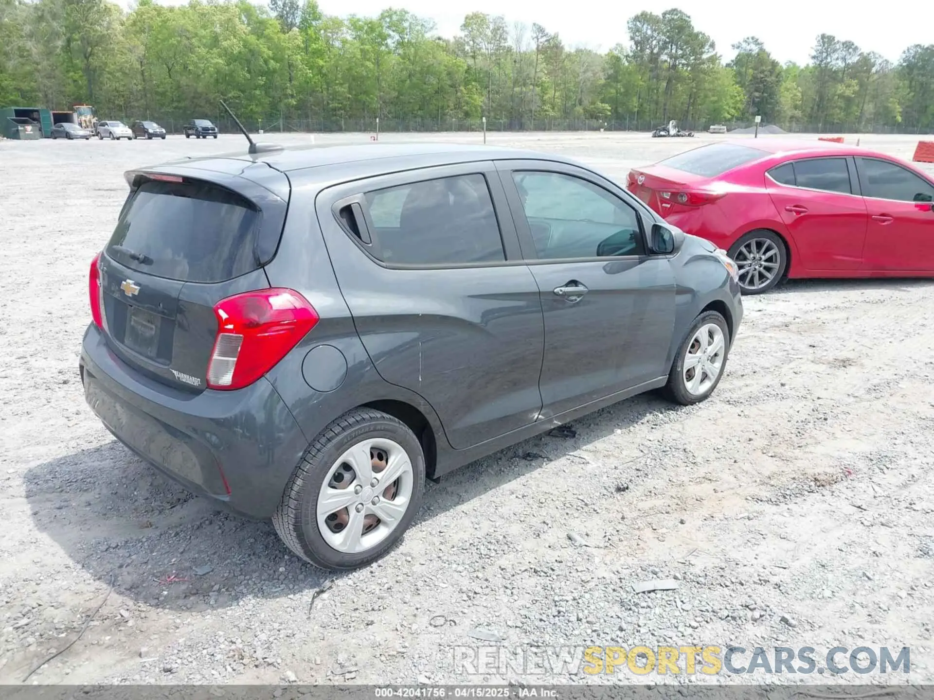 4 Фотография поврежденного автомобиля KL8CB6SA8MC227563 CHEVROLET SPARK 2021