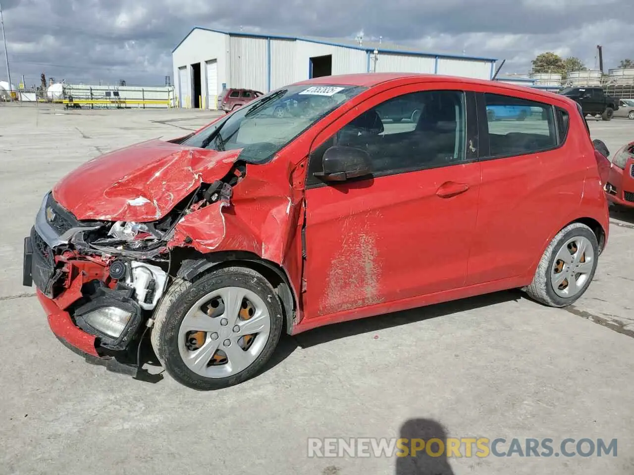 1 Фотография поврежденного автомобиля KL8CB6SA8MC702905 CHEVROLET SPARK 2021