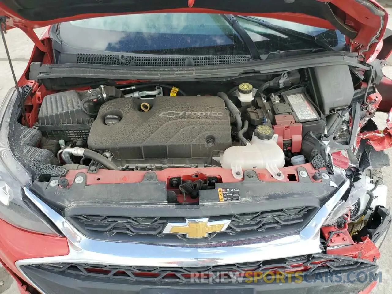 11 Фотография поврежденного автомобиля KL8CB6SA8MC702905 CHEVROLET SPARK 2021