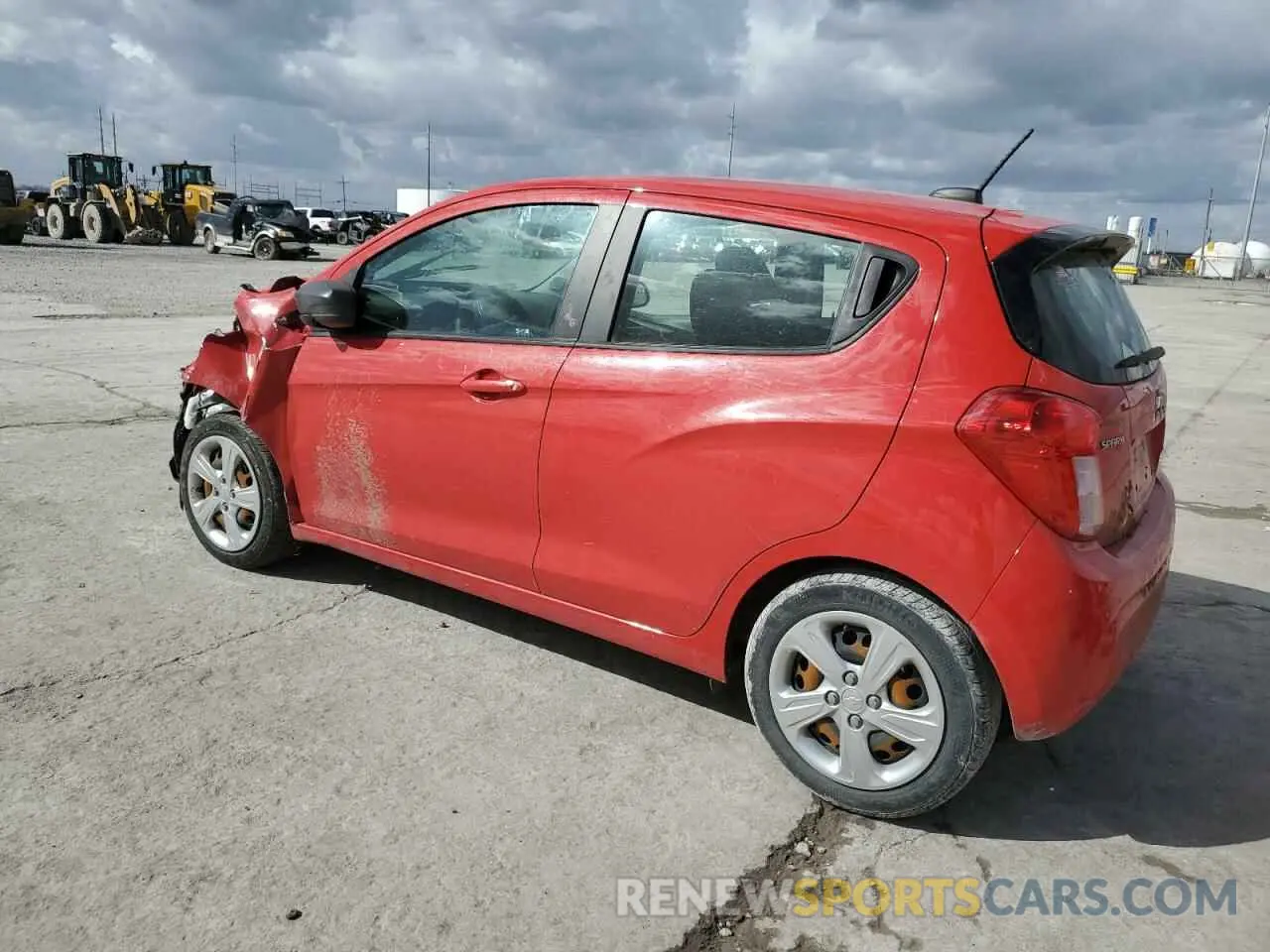 2 Фотография поврежденного автомобиля KL8CB6SA8MC702905 CHEVROLET SPARK 2021