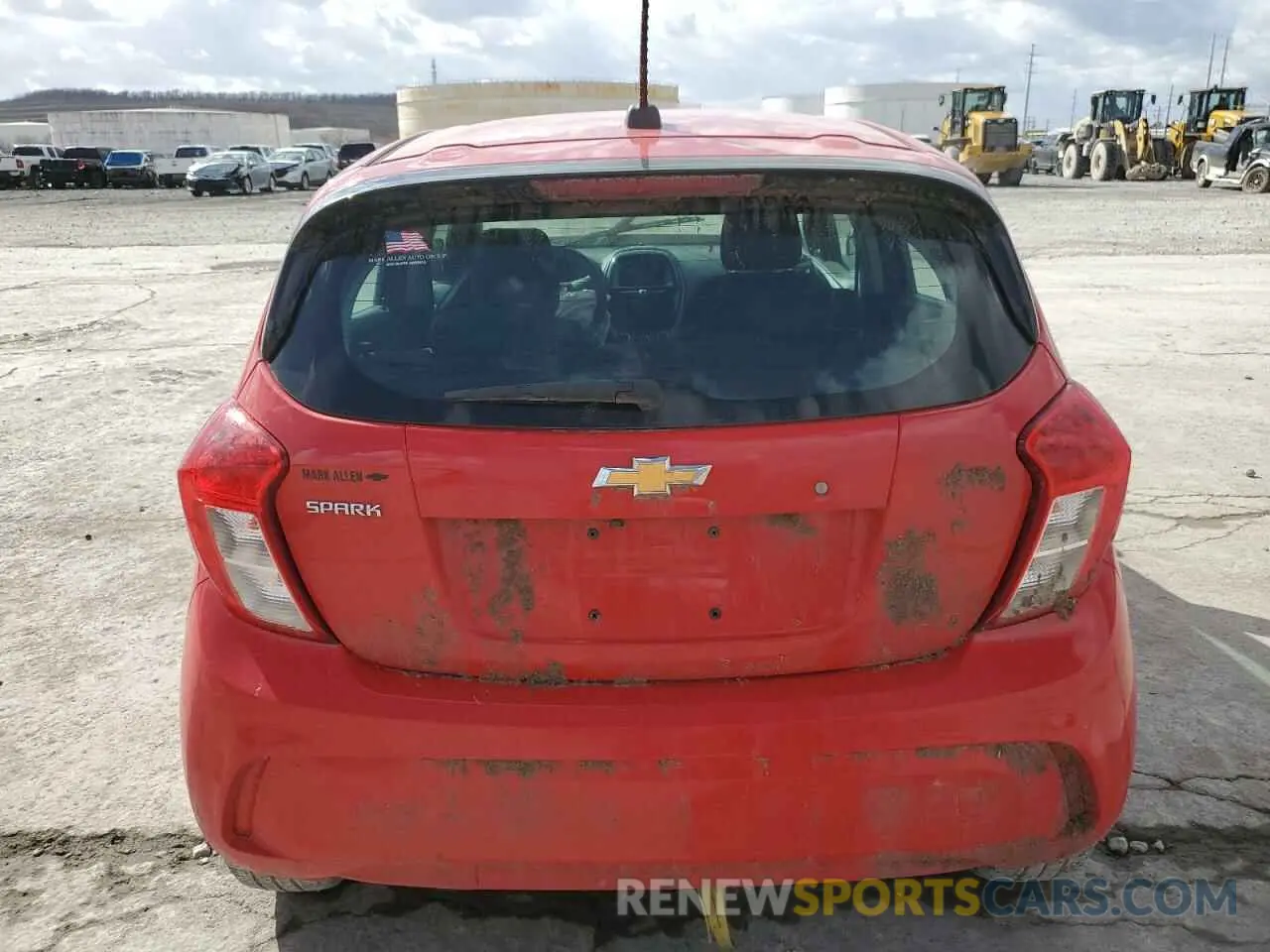 6 Фотография поврежденного автомобиля KL8CB6SA8MC702905 CHEVROLET SPARK 2021