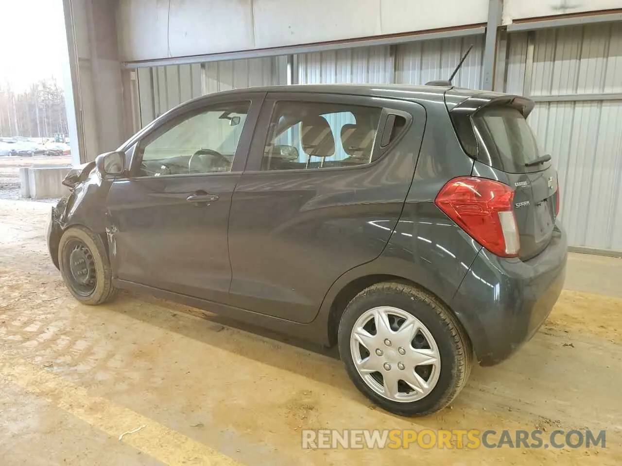 2 Фотография поврежденного автомобиля KL8CB6SA8MC708705 CHEVROLET SPARK 2021