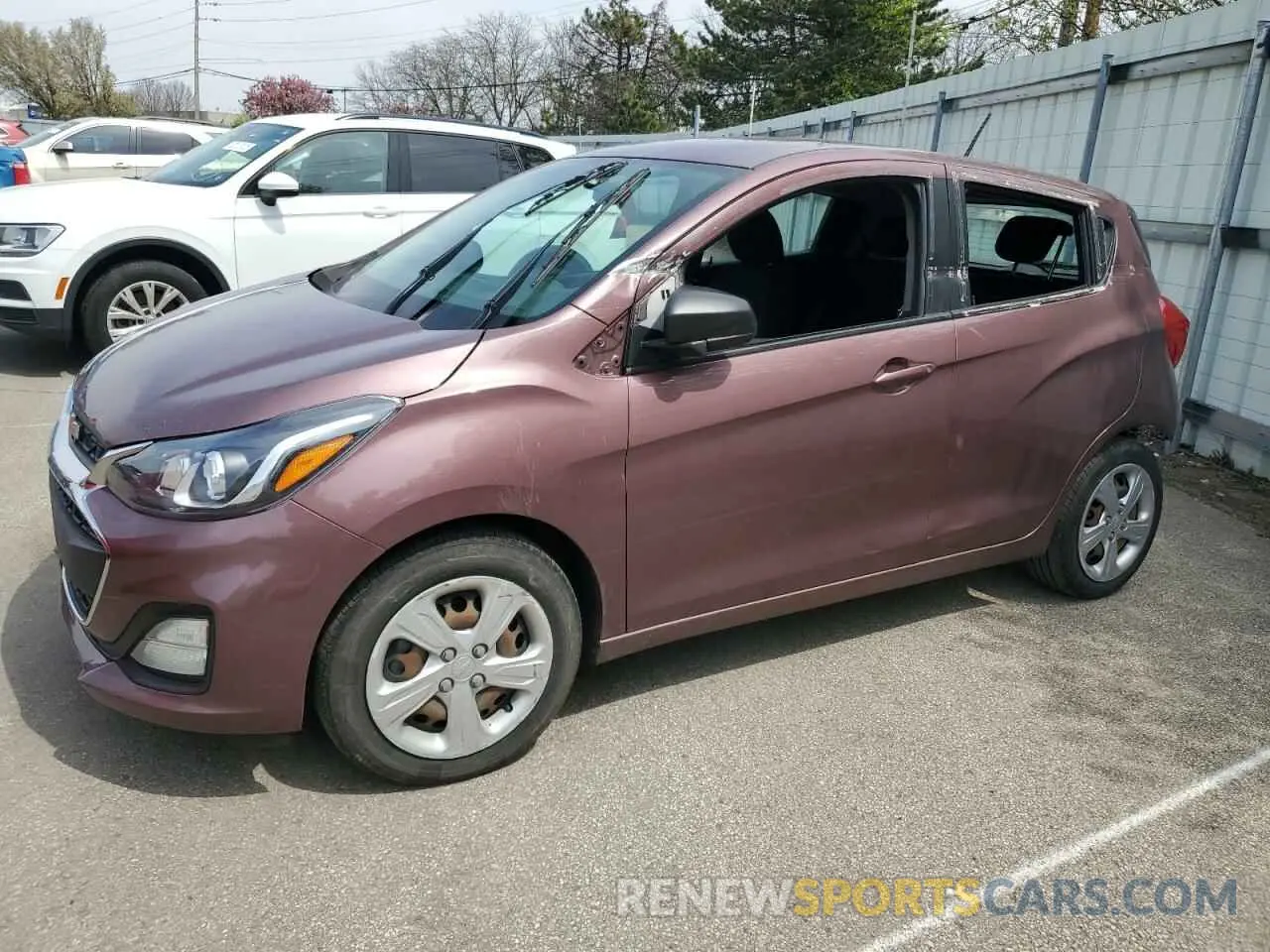 1 Фотография поврежденного автомобиля KL8CB6SA9MC712228 CHEVROLET SPARK 2021