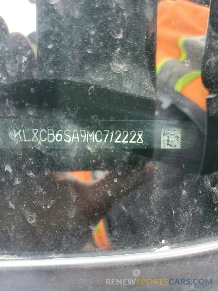 12 Фотография поврежденного автомобиля KL8CB6SA9MC712228 CHEVROLET SPARK 2021