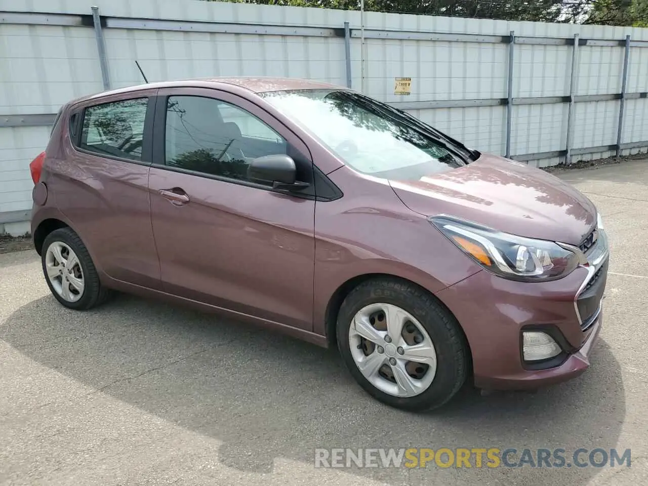 4 Фотография поврежденного автомобиля KL8CB6SA9MC712228 CHEVROLET SPARK 2021