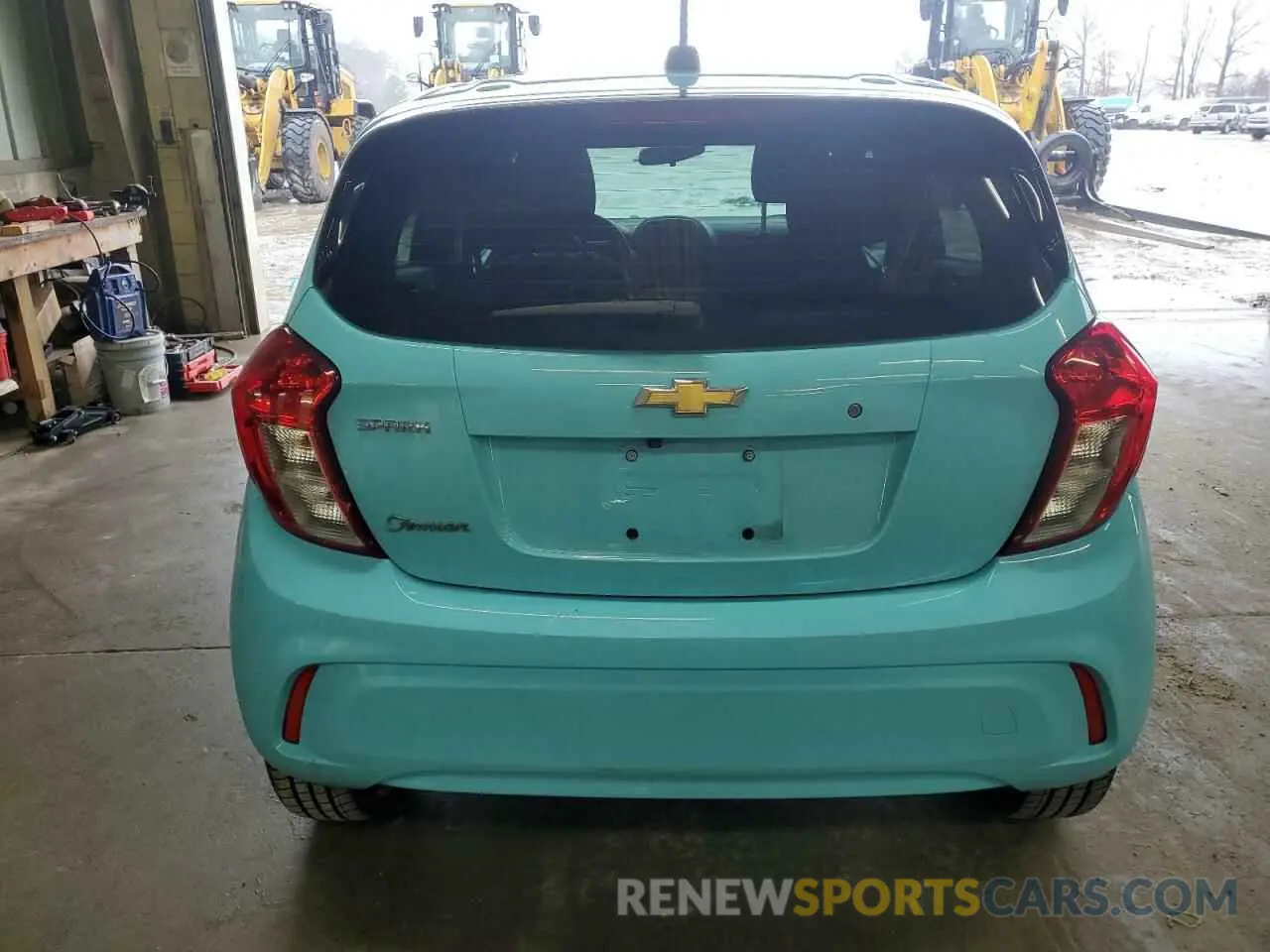 6 Фотография поврежденного автомобиля KL8CB6SAXMC709936 CHEVROLET SPARK 2021