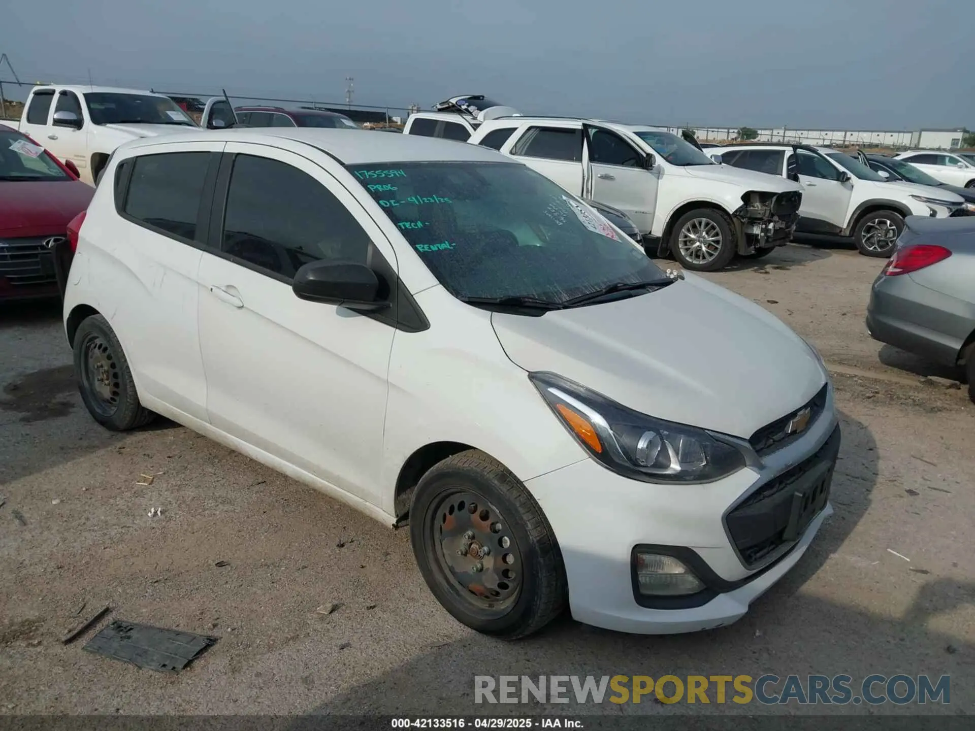 1 Photograph of a damaged car KL8CB6SAXMC715610 CHEVROLET SPARK 2021