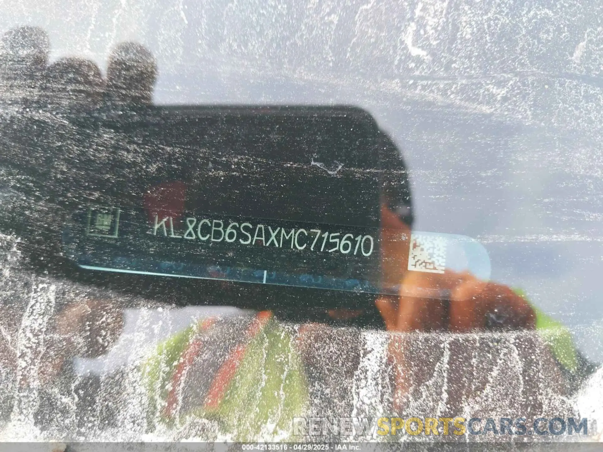 9 Photograph of a damaged car KL8CB6SAXMC715610 CHEVROLET SPARK 2021