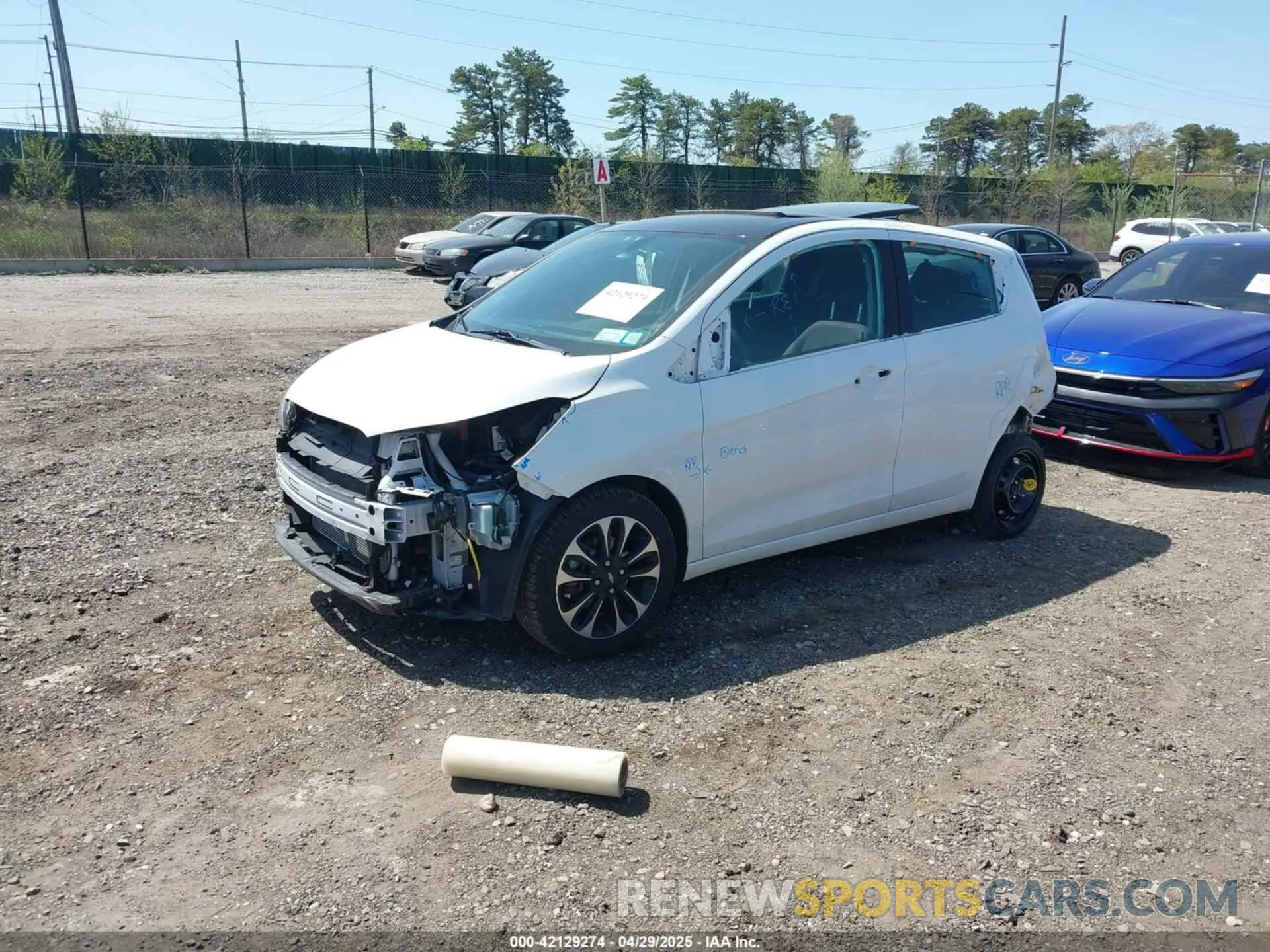 2 Фотография поврежденного автомобиля KL8CC6SA3MC225880 CHEVROLET SPARK 2021