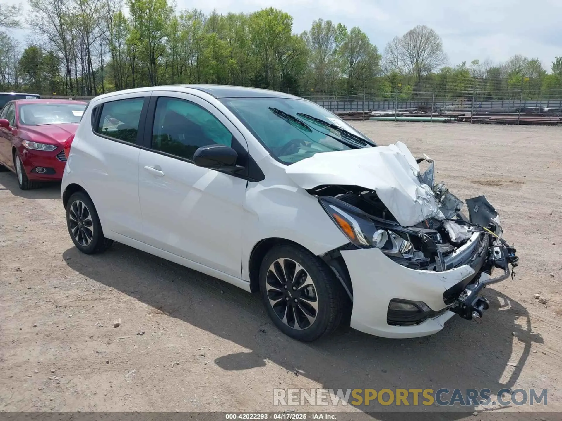 1 Фотография поврежденного автомобиля KL8CC6SA8MC725789 CHEVROLET SPARK 2021