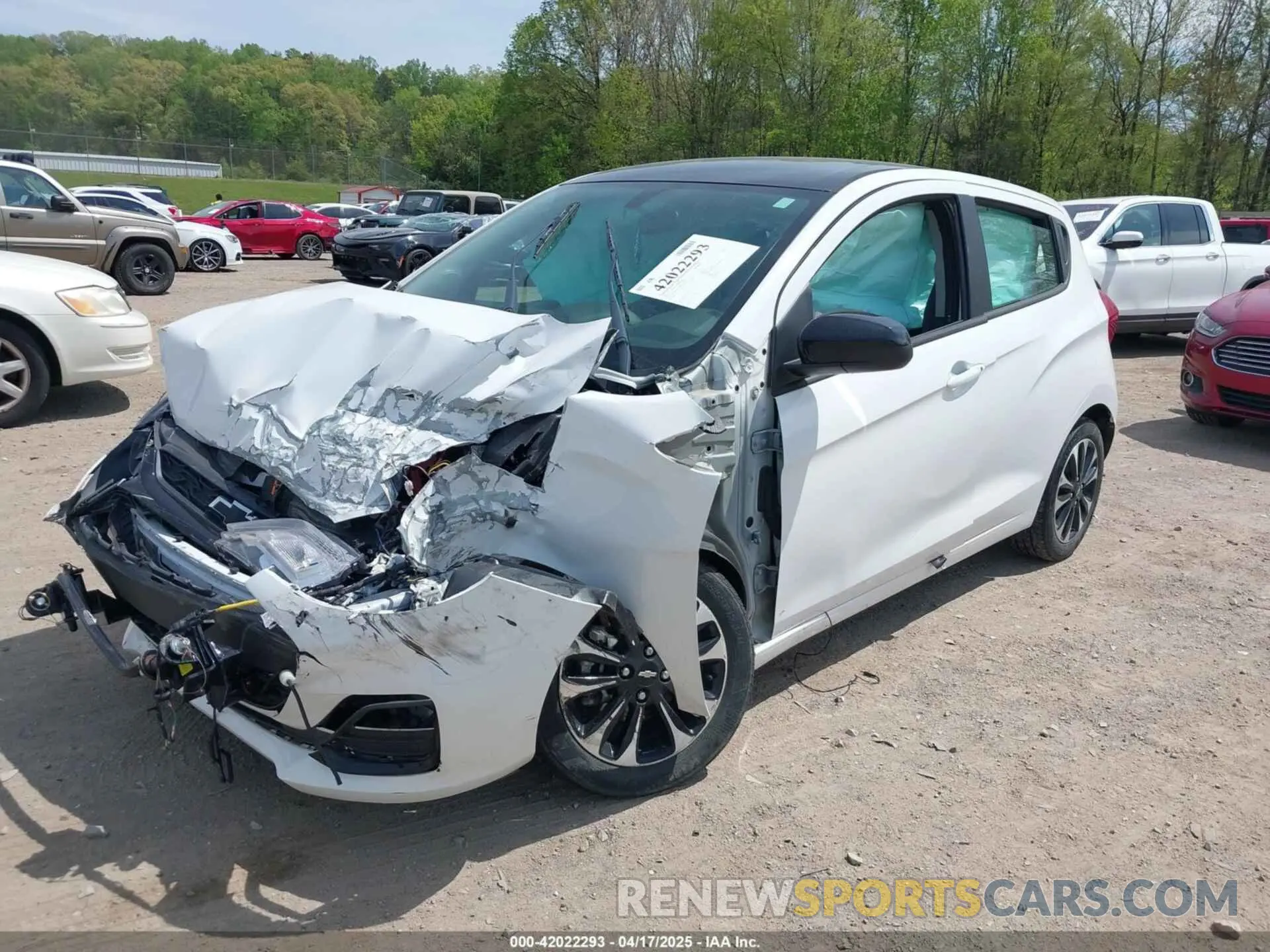 2 Фотография поврежденного автомобиля KL8CC6SA8MC725789 CHEVROLET SPARK 2021