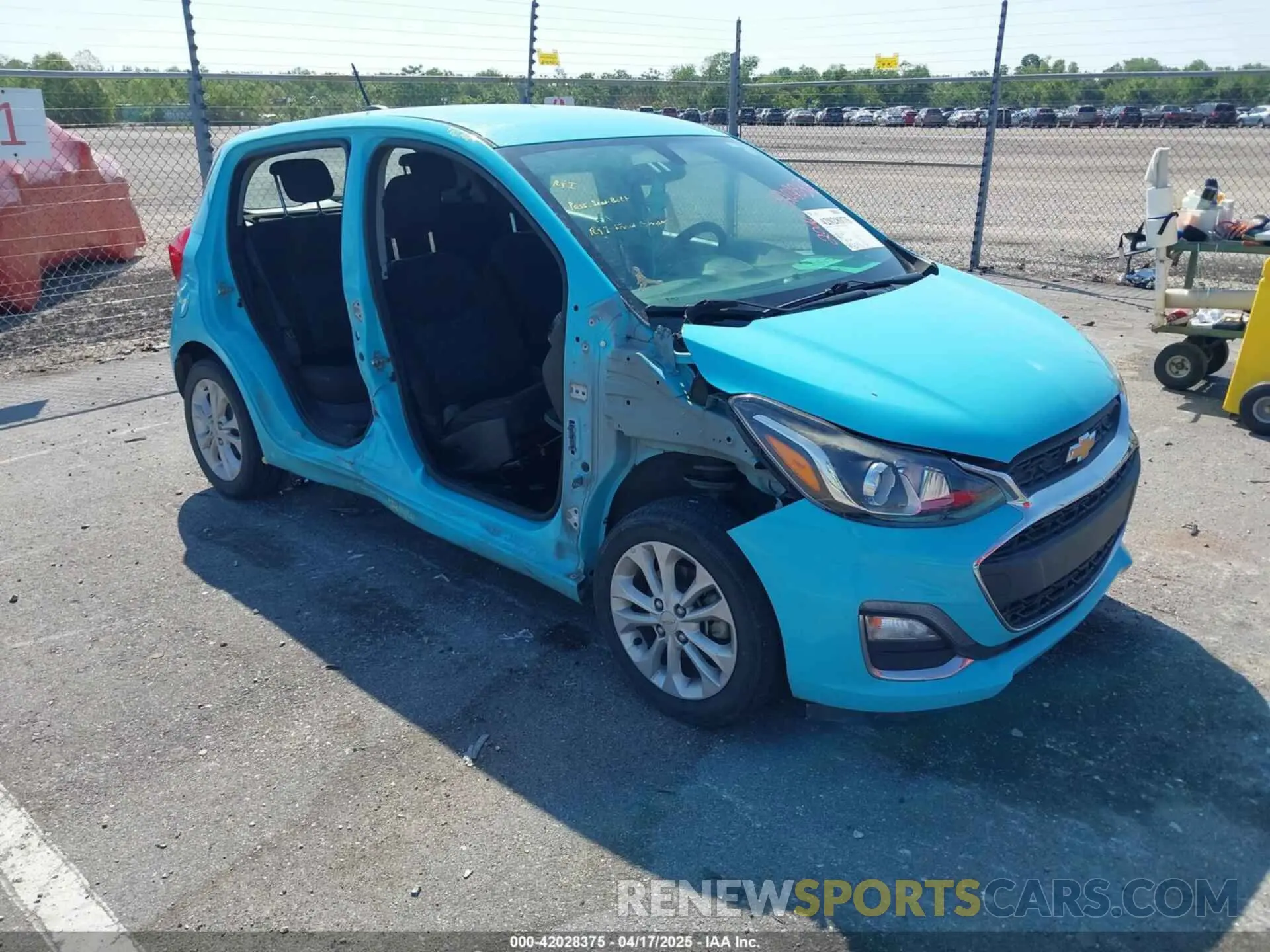 1 Photograph of a damaged car KL8CD6SA0MC715285 CHEVROLET SPARK 2021