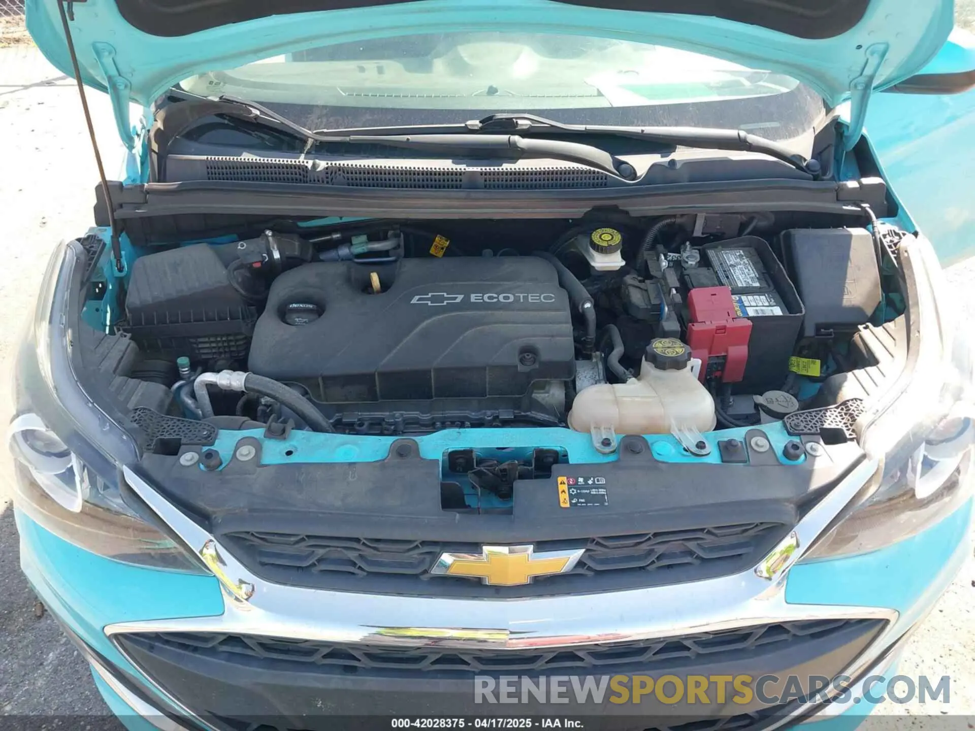10 Photograph of a damaged car KL8CD6SA0MC715285 CHEVROLET SPARK 2021