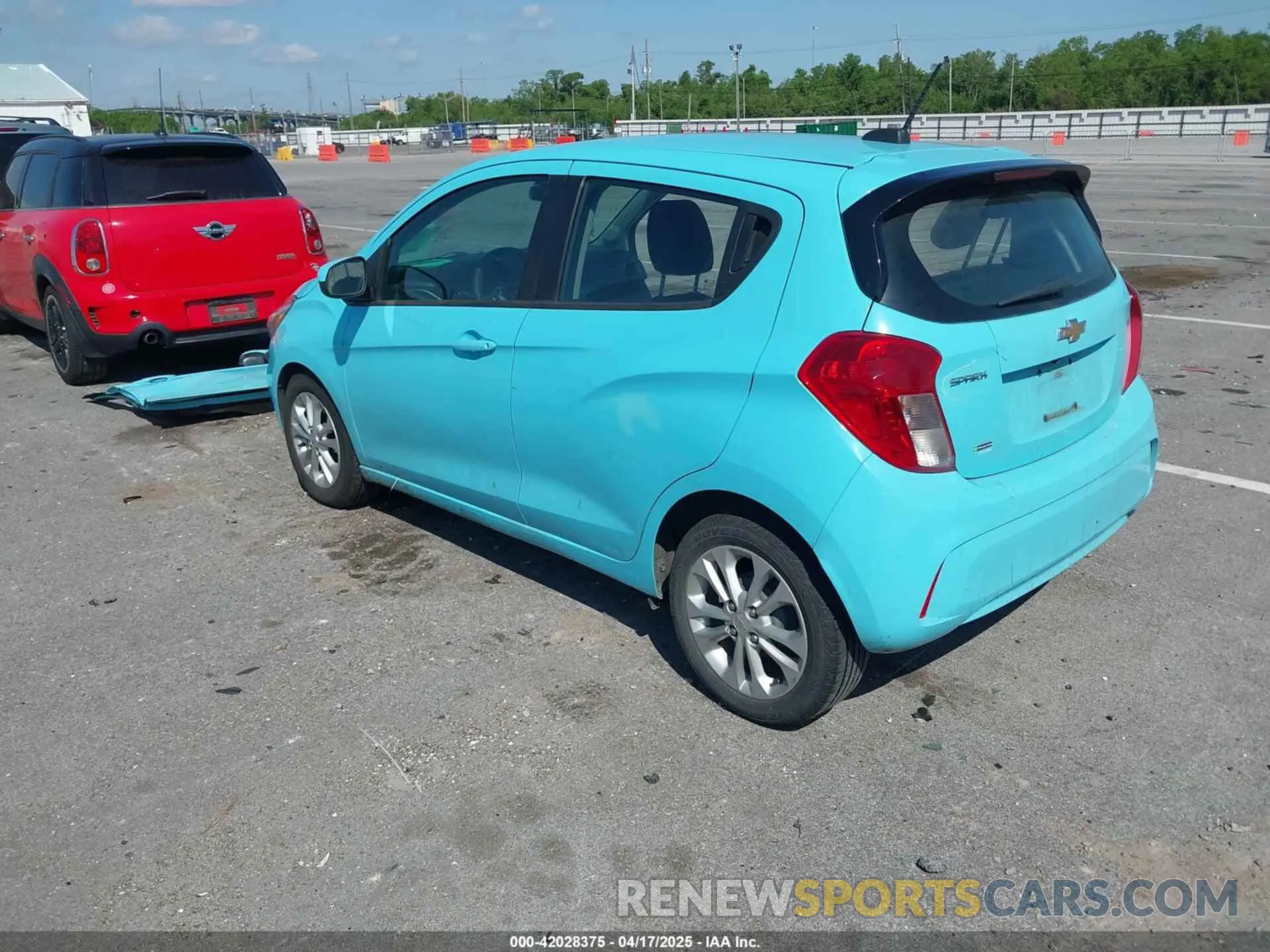 3 Photograph of a damaged car KL8CD6SA0MC715285 CHEVROLET SPARK 2021