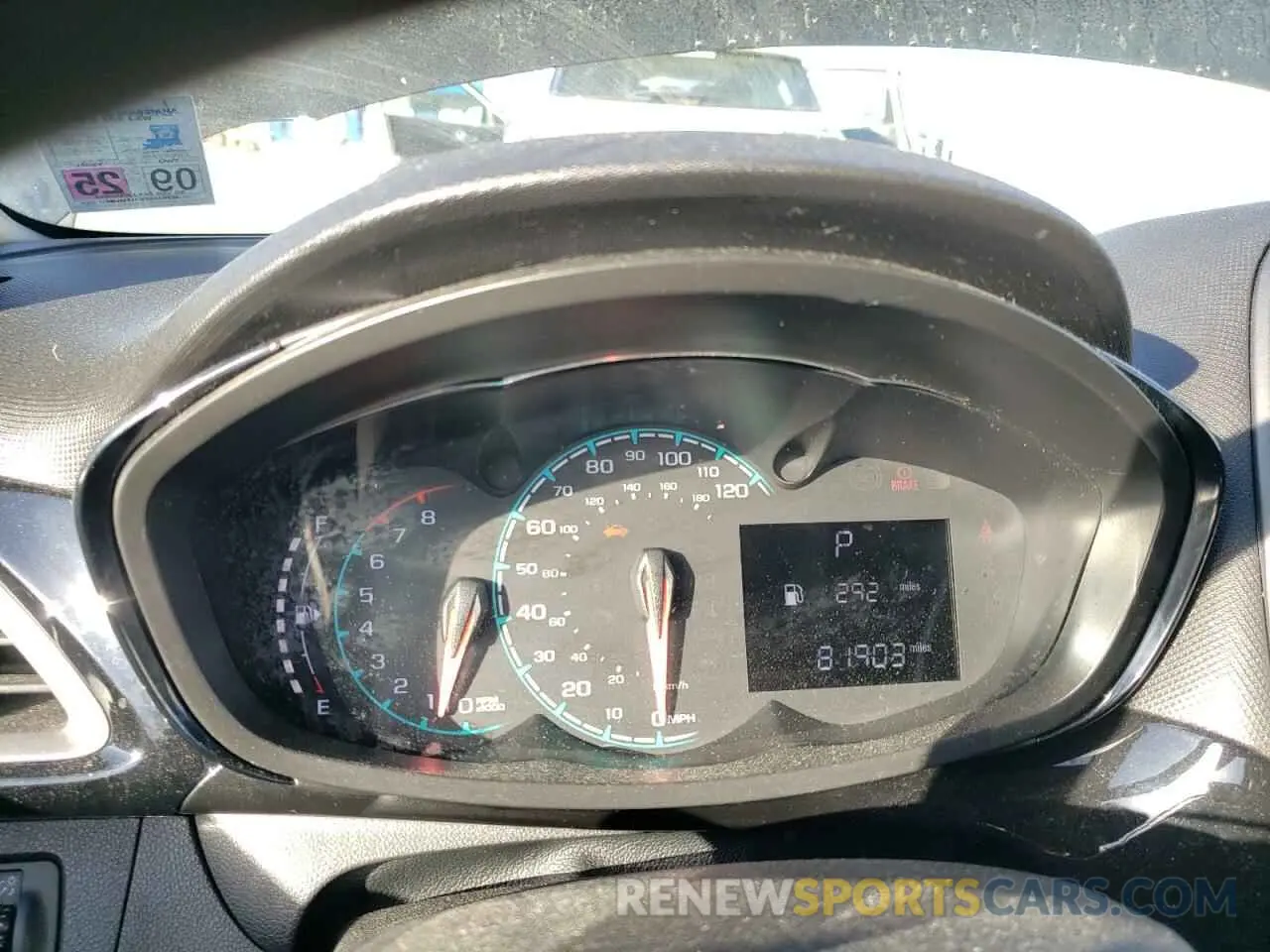 9 Photograph of a damaged car KL8CD6SA0MC736749 CHEVROLET SPARK 2021