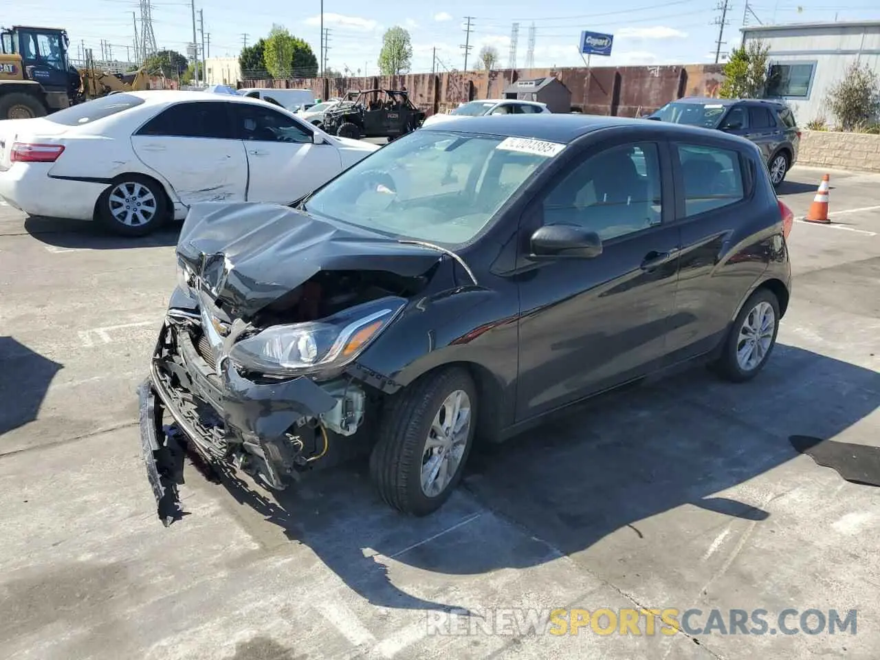 1 Фотография поврежденного автомобиля KL8CD6SA0MC741174 CHEVROLET SPARK 2021
