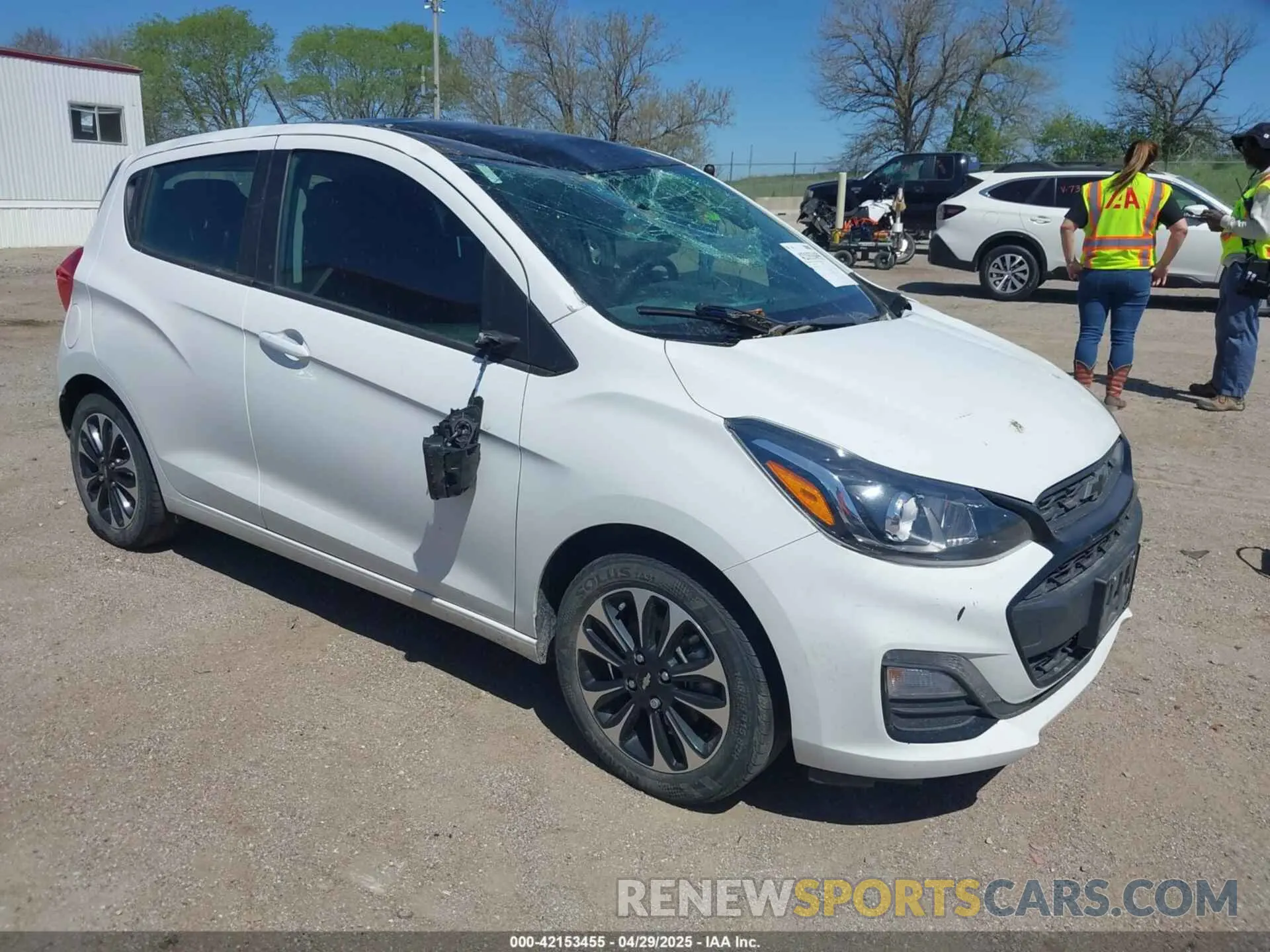 1 Фотография поврежденного автомобиля KL8CD6SA0MC741532 CHEVROLET SPARK 2021