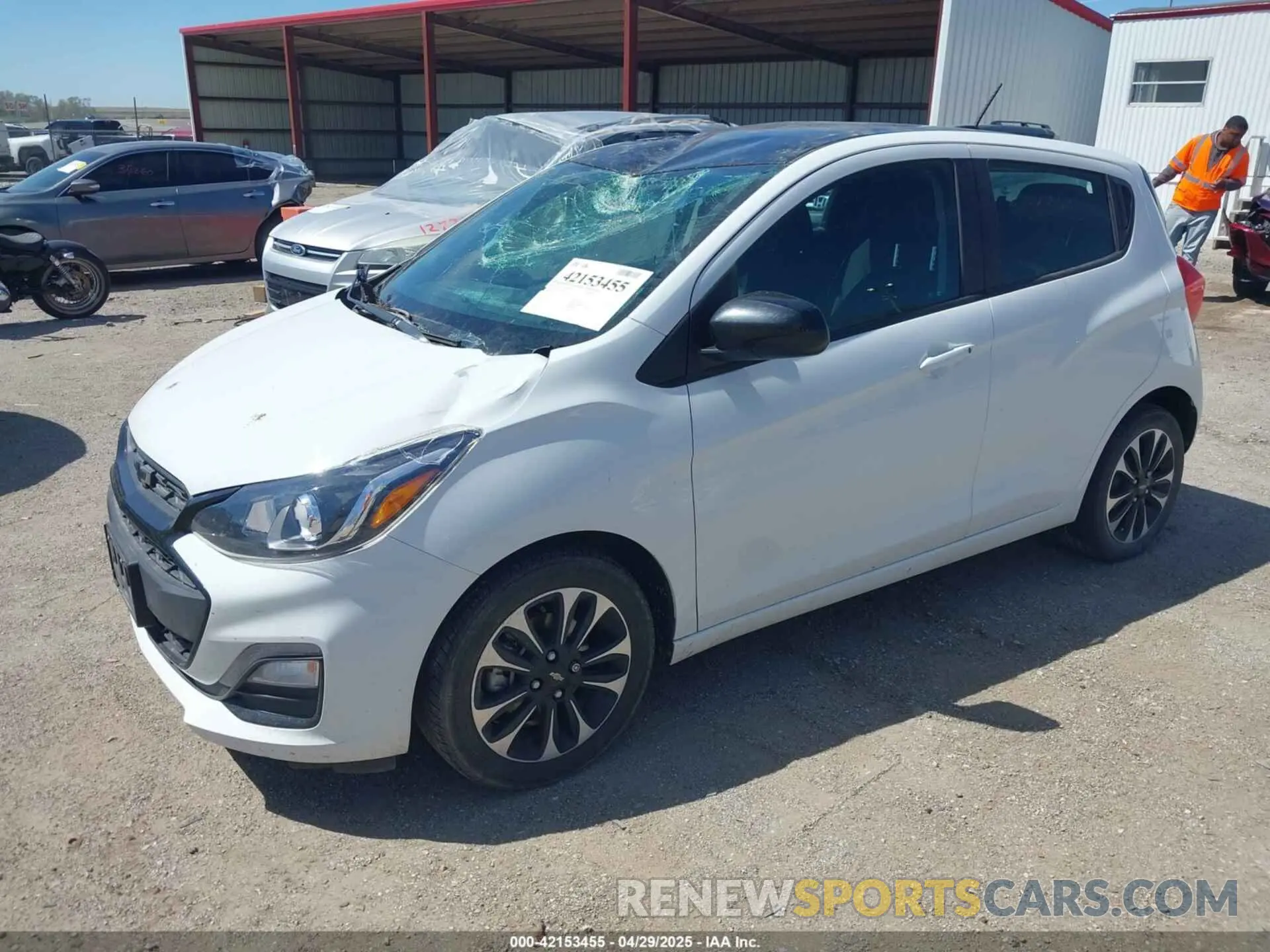 2 Фотография поврежденного автомобиля KL8CD6SA0MC741532 CHEVROLET SPARK 2021