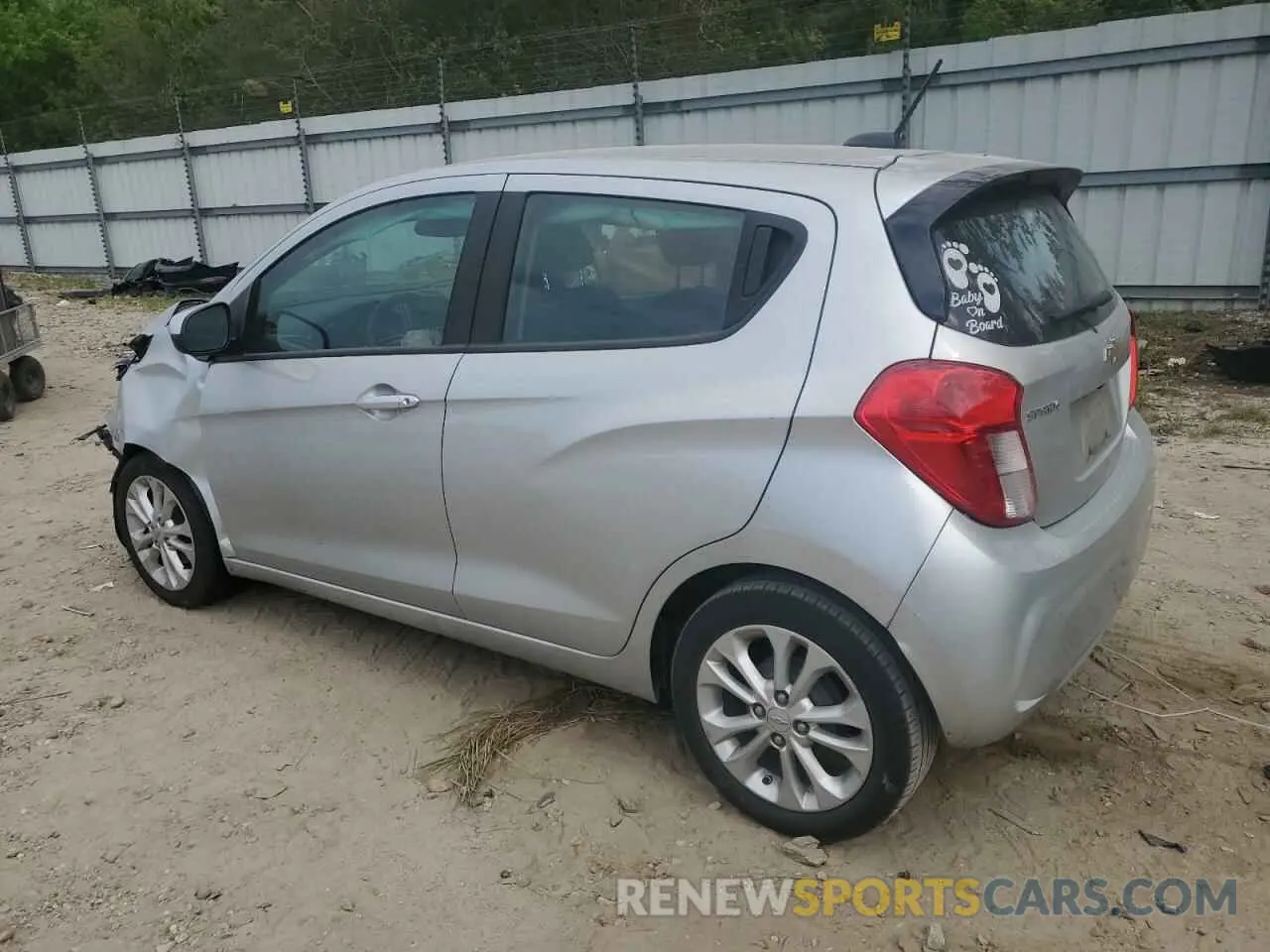 2 Фотография поврежденного автомобиля KL8CD6SA0MC745368 CHEVROLET SPARK 2021