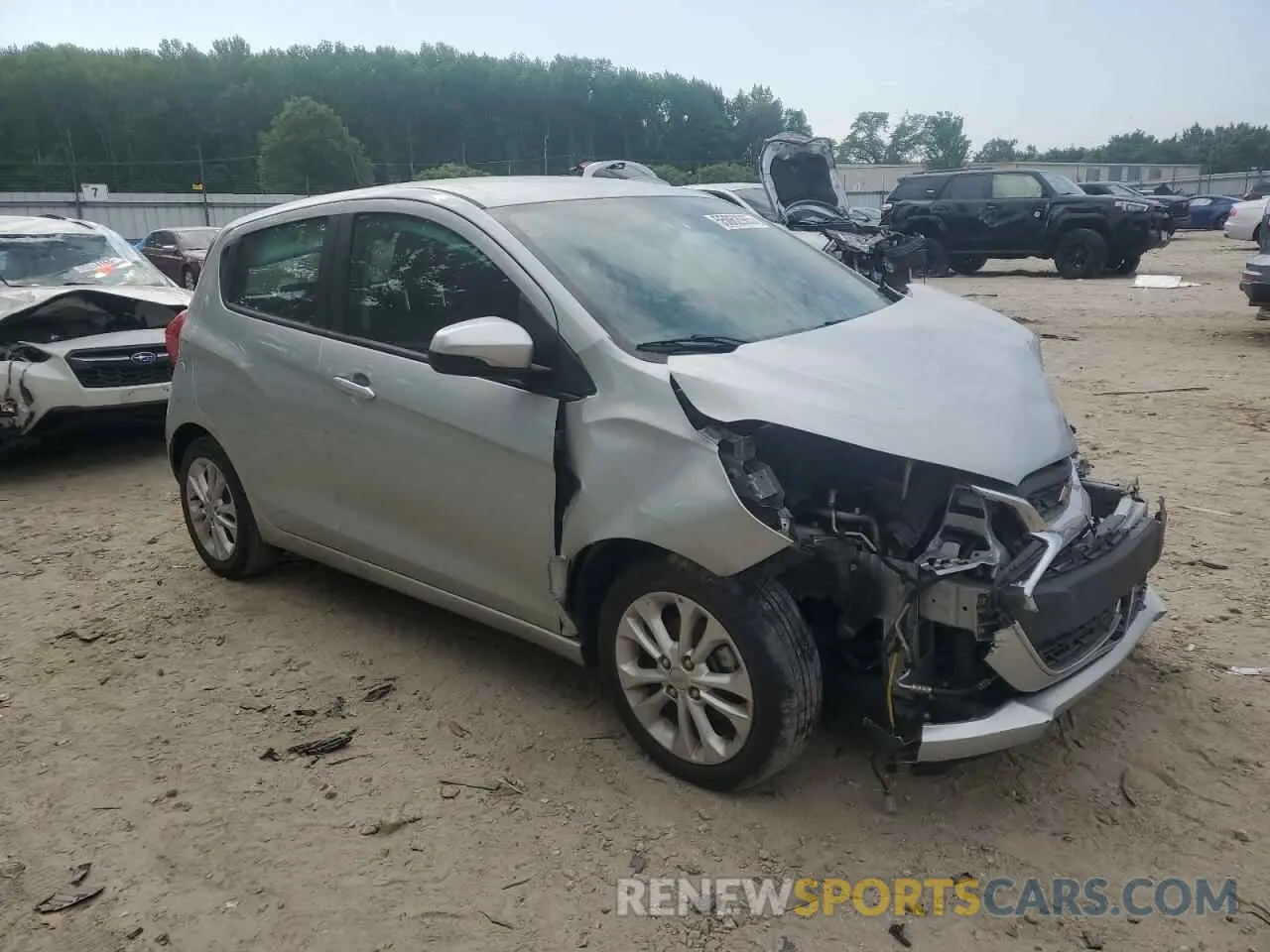 4 Фотография поврежденного автомобиля KL8CD6SA0MC745368 CHEVROLET SPARK 2021